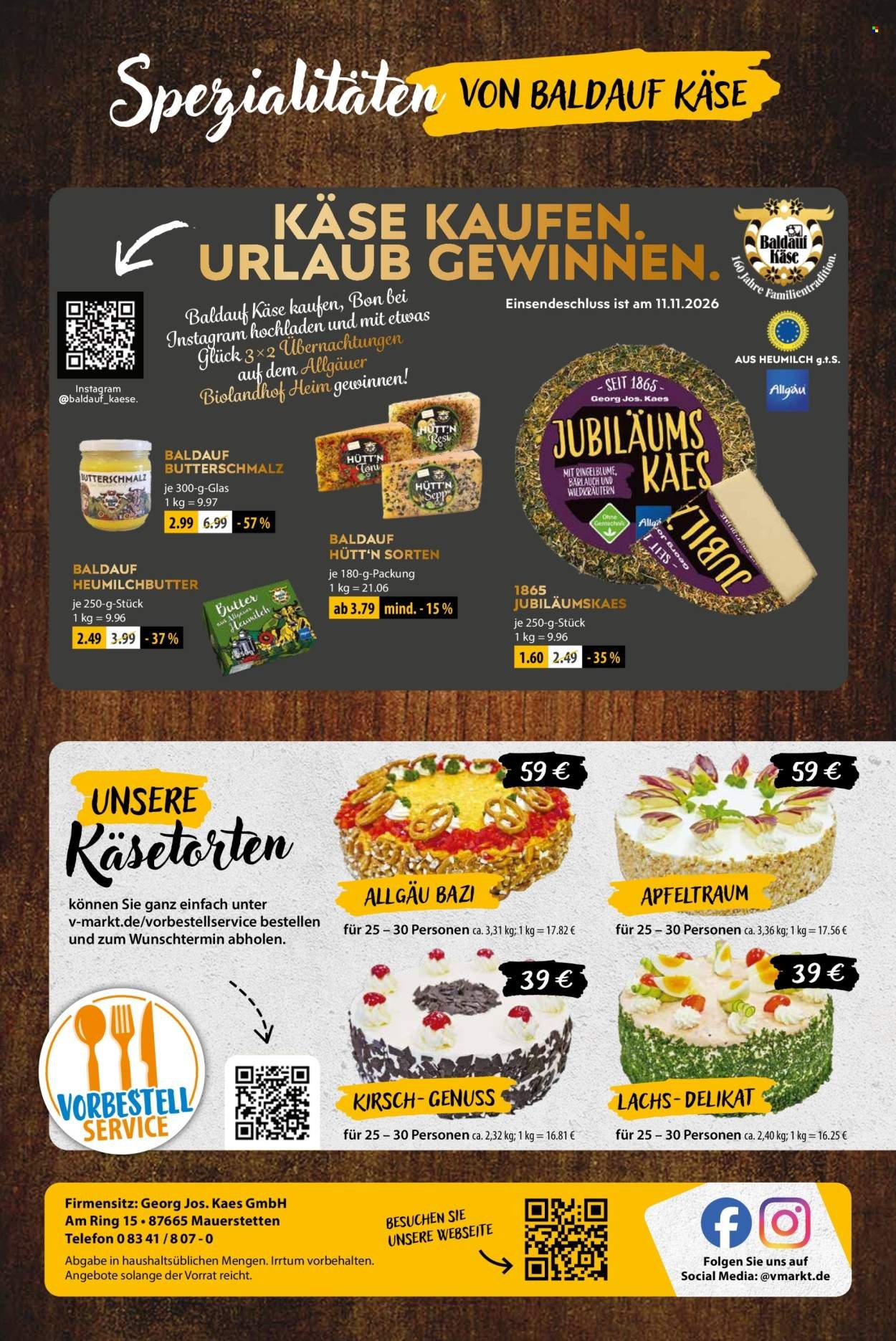V-MARKT Prospekt - Käsevielfalt