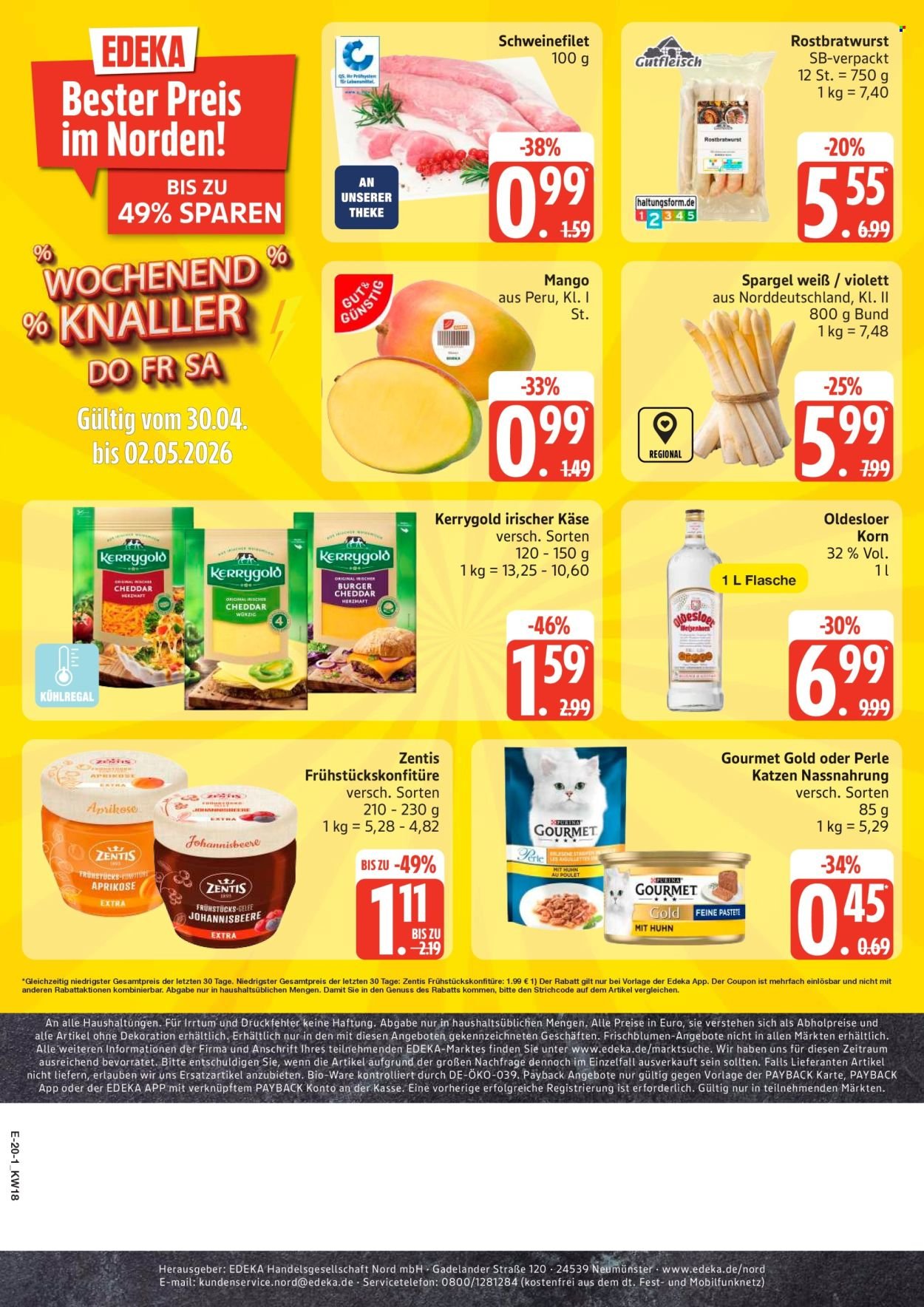 EDEKA Prospekt - Ab Montag 27.04.2026
