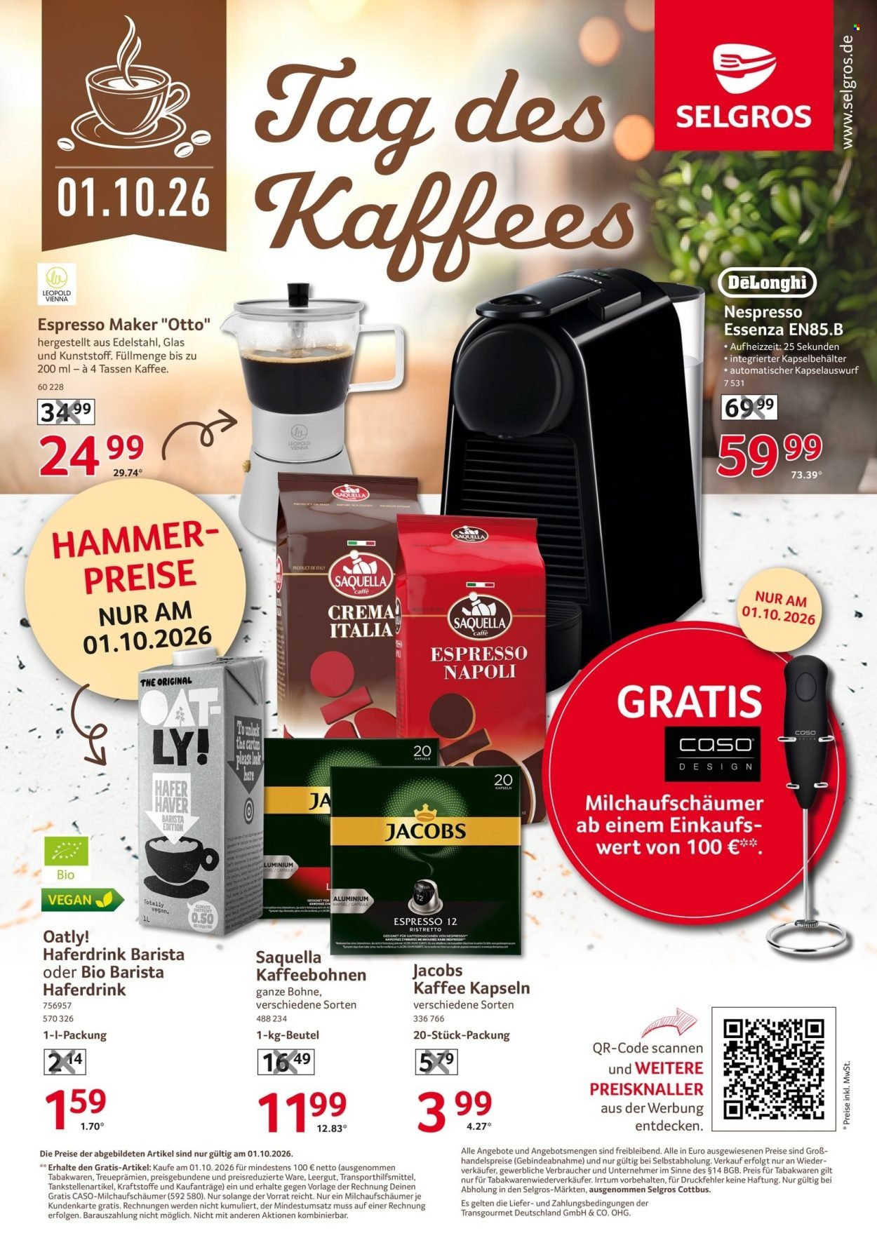 SELGROS Prospekt - Tag des Kaffees