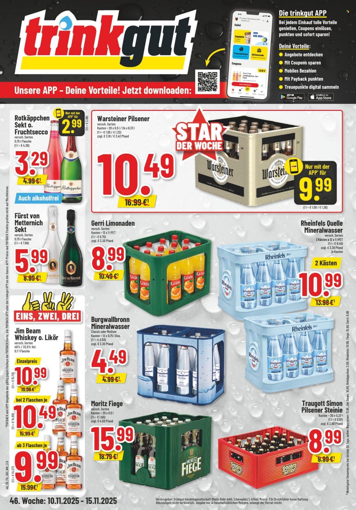 TRINKGUT Prospekt - Ab Montag 10.11.2025