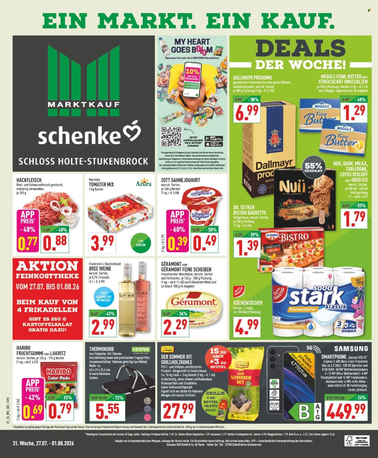 MARKTKAUF Prospekt - Ab Montag 27.07.2026