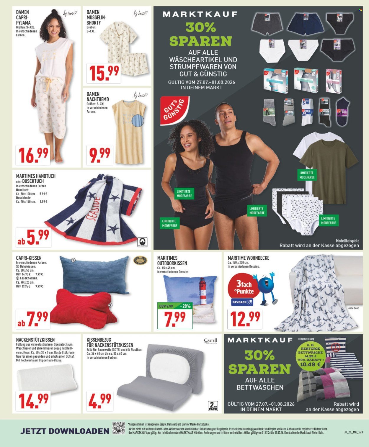 MARKTKAUF Prospekt - Ab Montag 27.07.2026