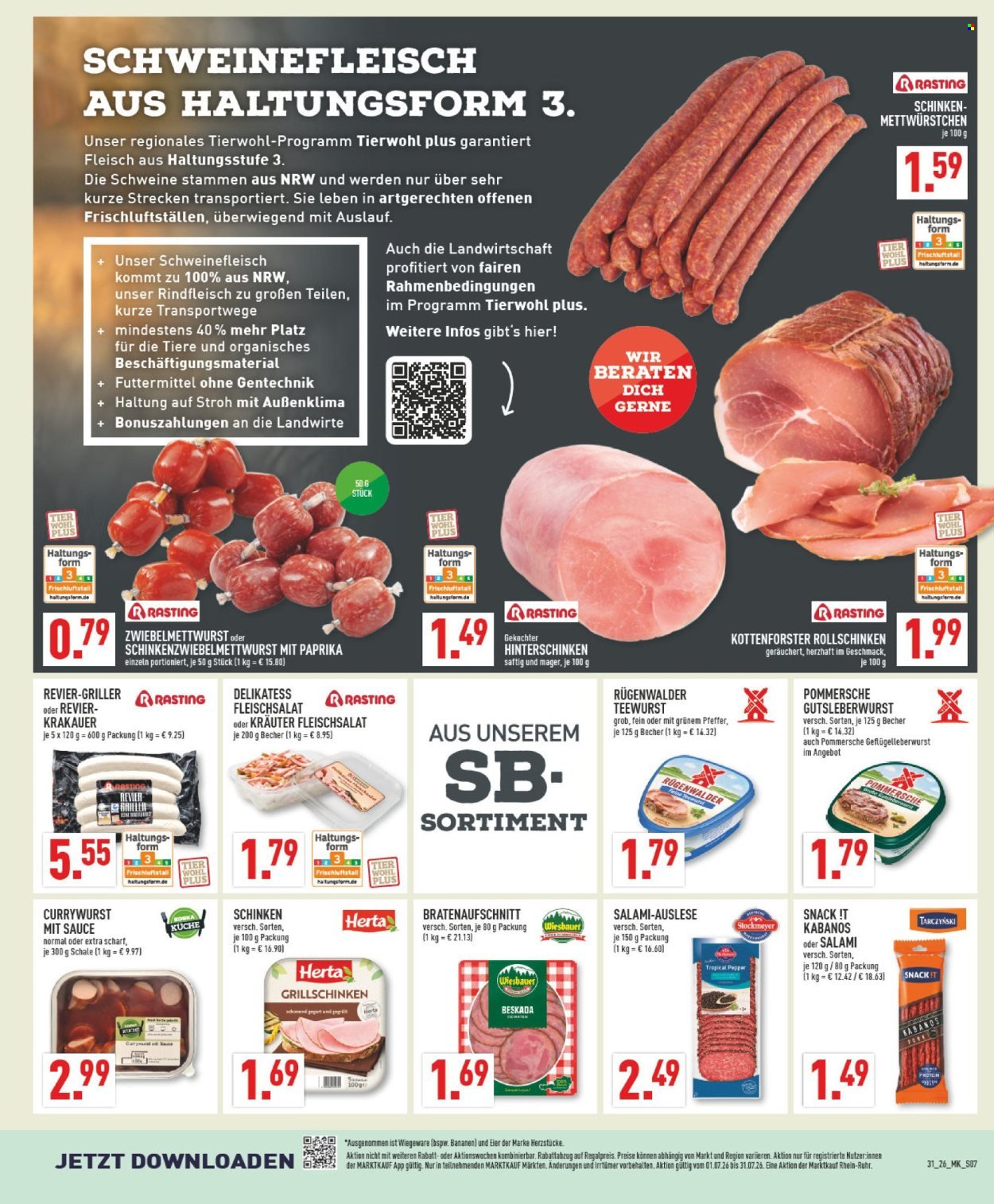 MARKTKAUF Prospekt - Ab Montag 27.07.2026