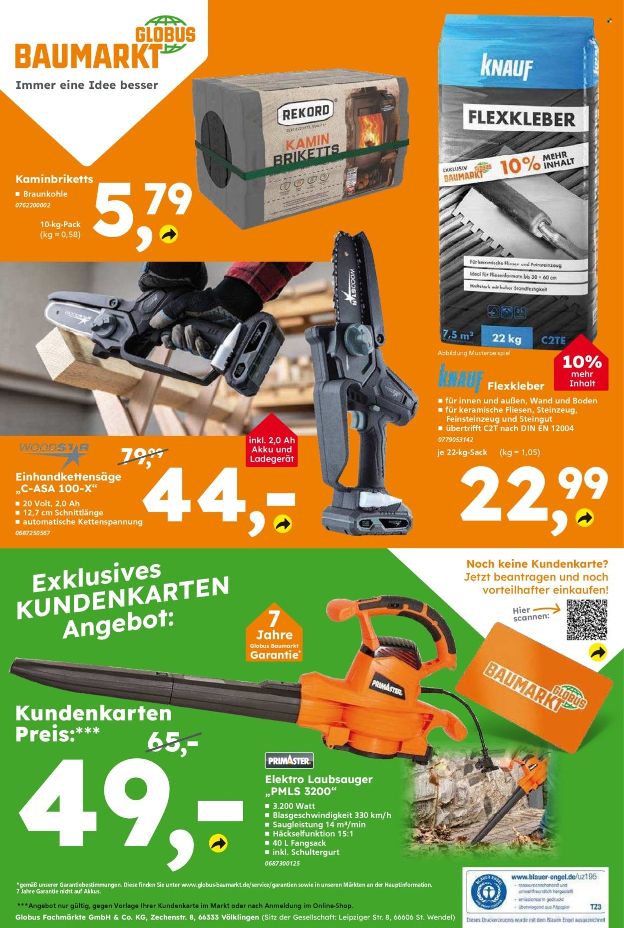 GLOBUS BAUMARKT Prospekt - Ab Montag 15.09.2025 (2025-09-15 - 2025-09-20) | 16