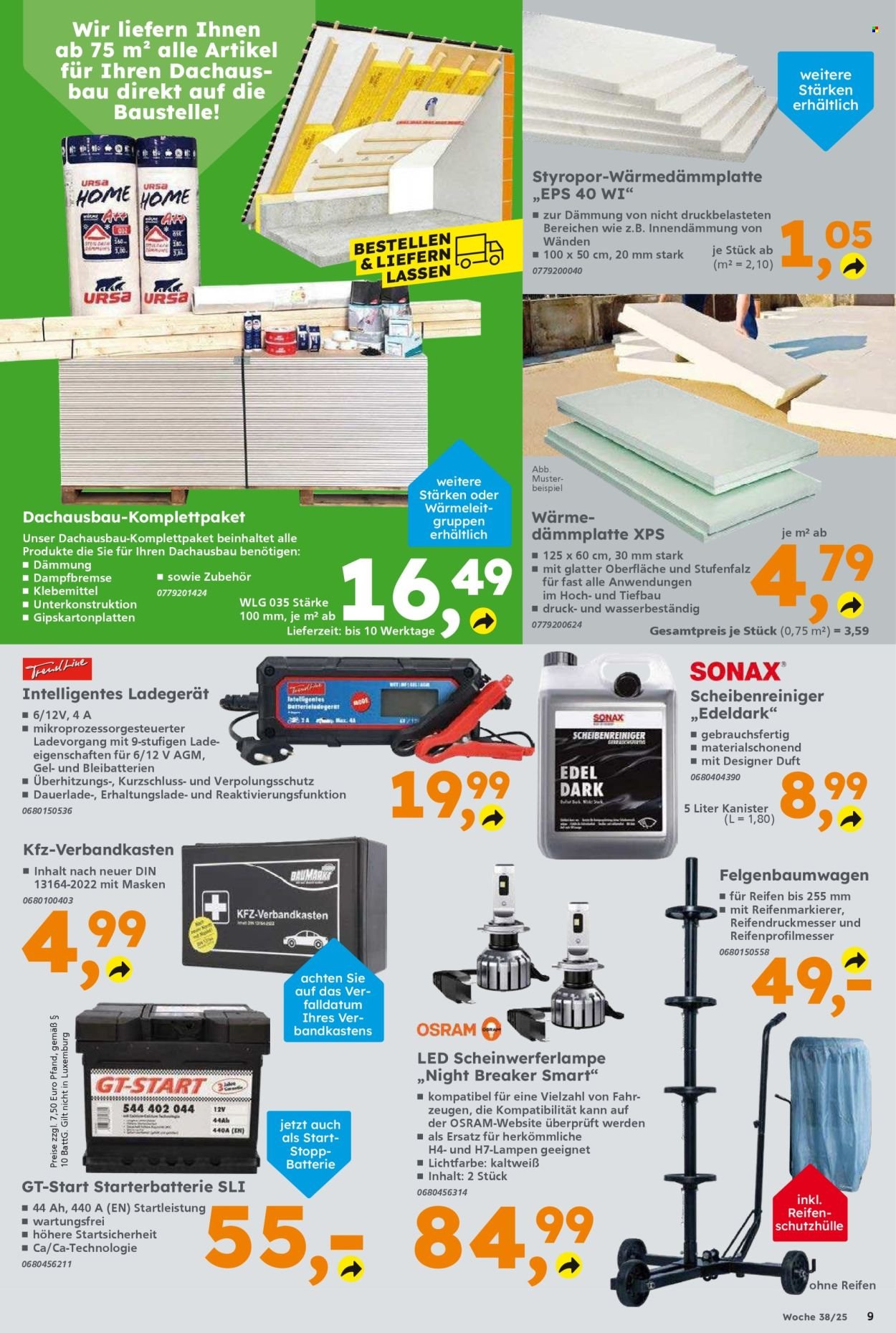 GLOBUS BAUMARKT Prospekt - Ab Montag 15.09.2025 (2025-09-15 - 2025-09-20) | 9