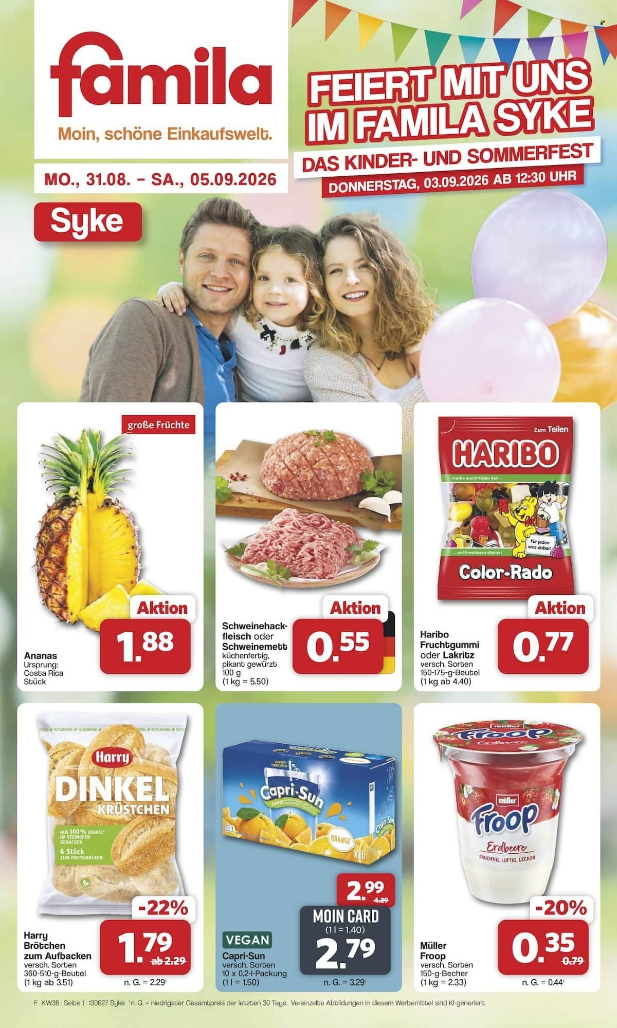 FAMILA Prospekt - Ab Montag 31.08.2026