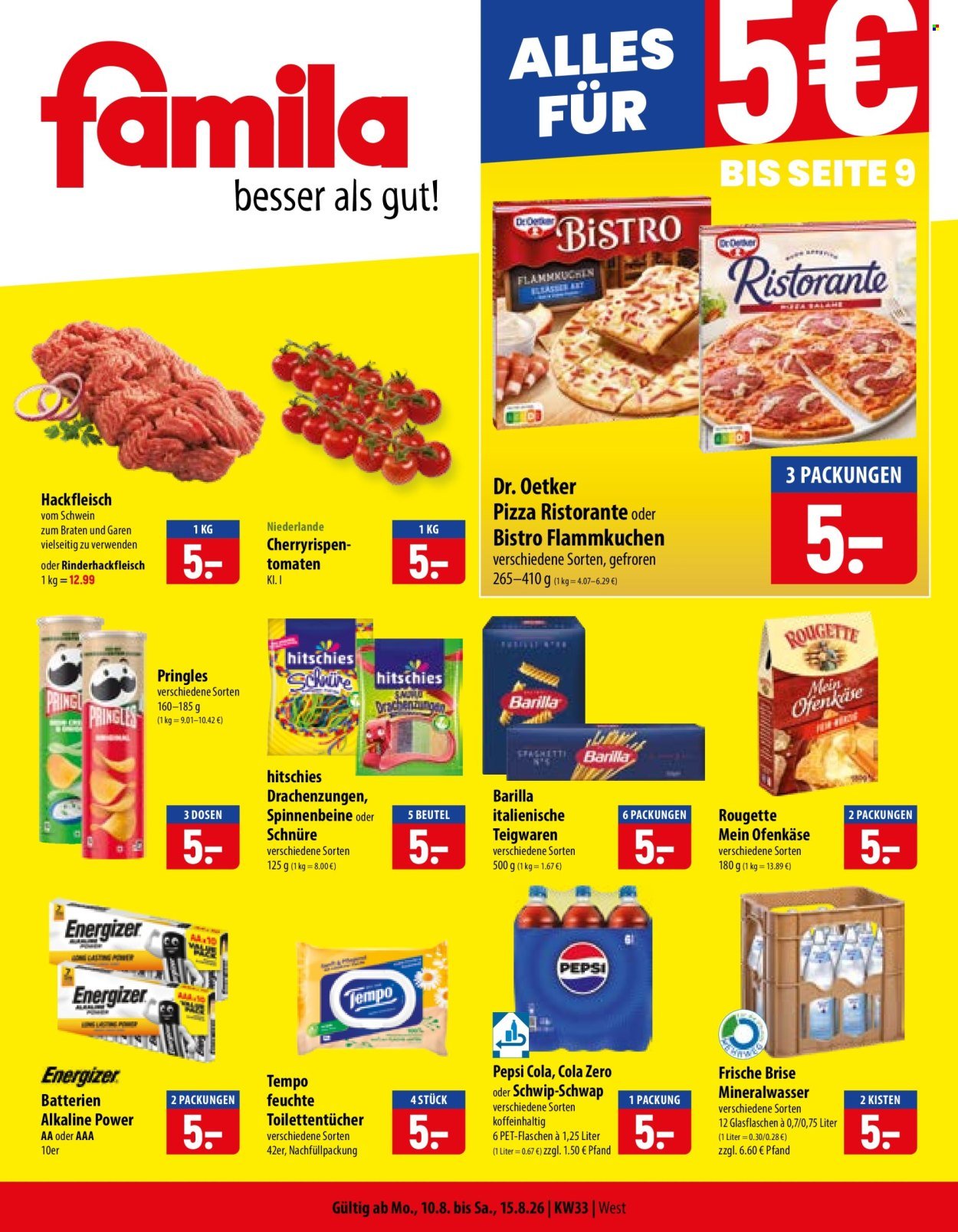 FAMILA Prospekt - Ab Montag 10.08.2026