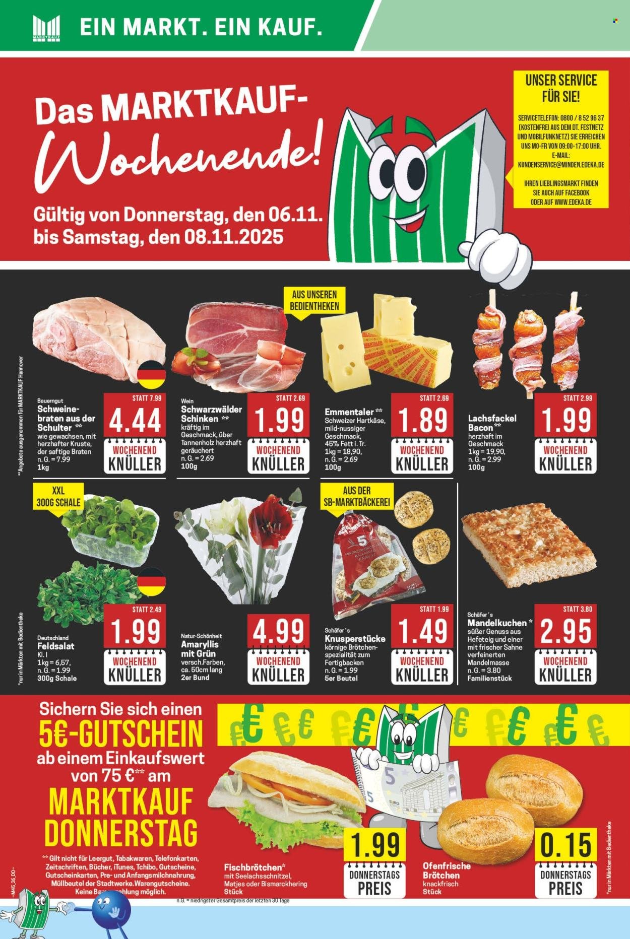 MARKTKAUF Prospekt - Ab Montag 3.11.2025