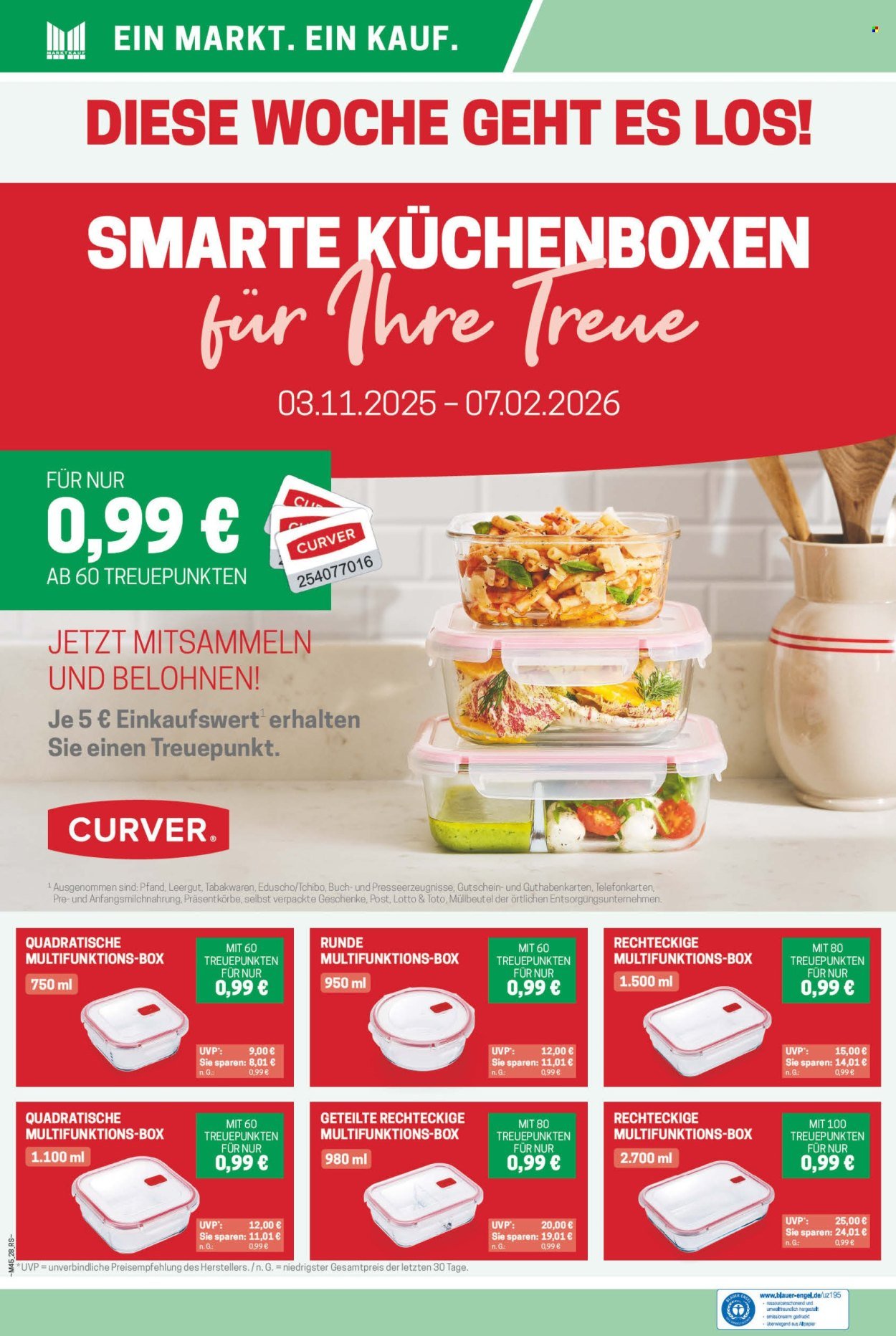 MARKTKAUF Prospekt - Ab Montag 3.11.2025