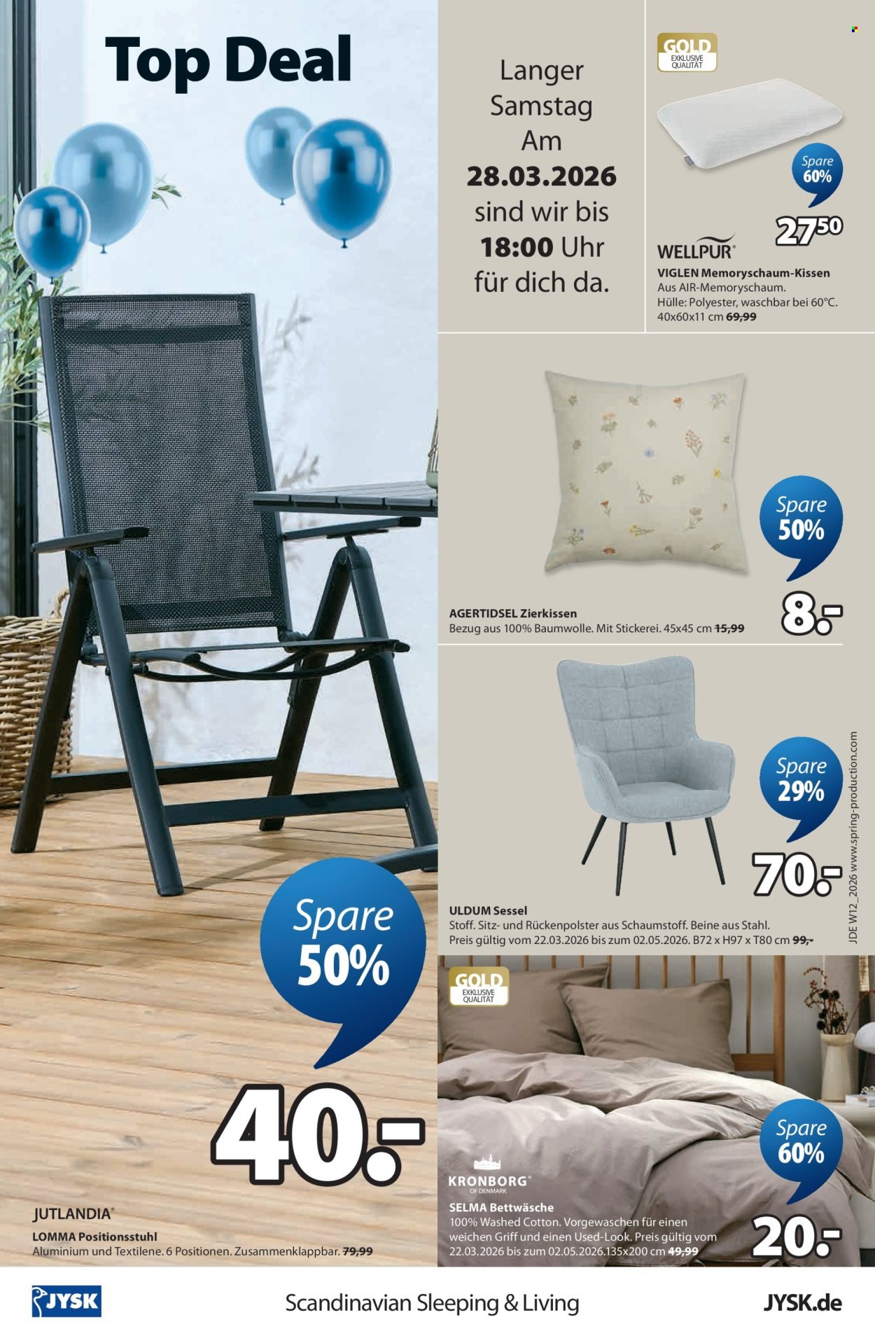 JYSK Prospekt - Großartige Angebote (2026-02-15 - 2026-03-28)