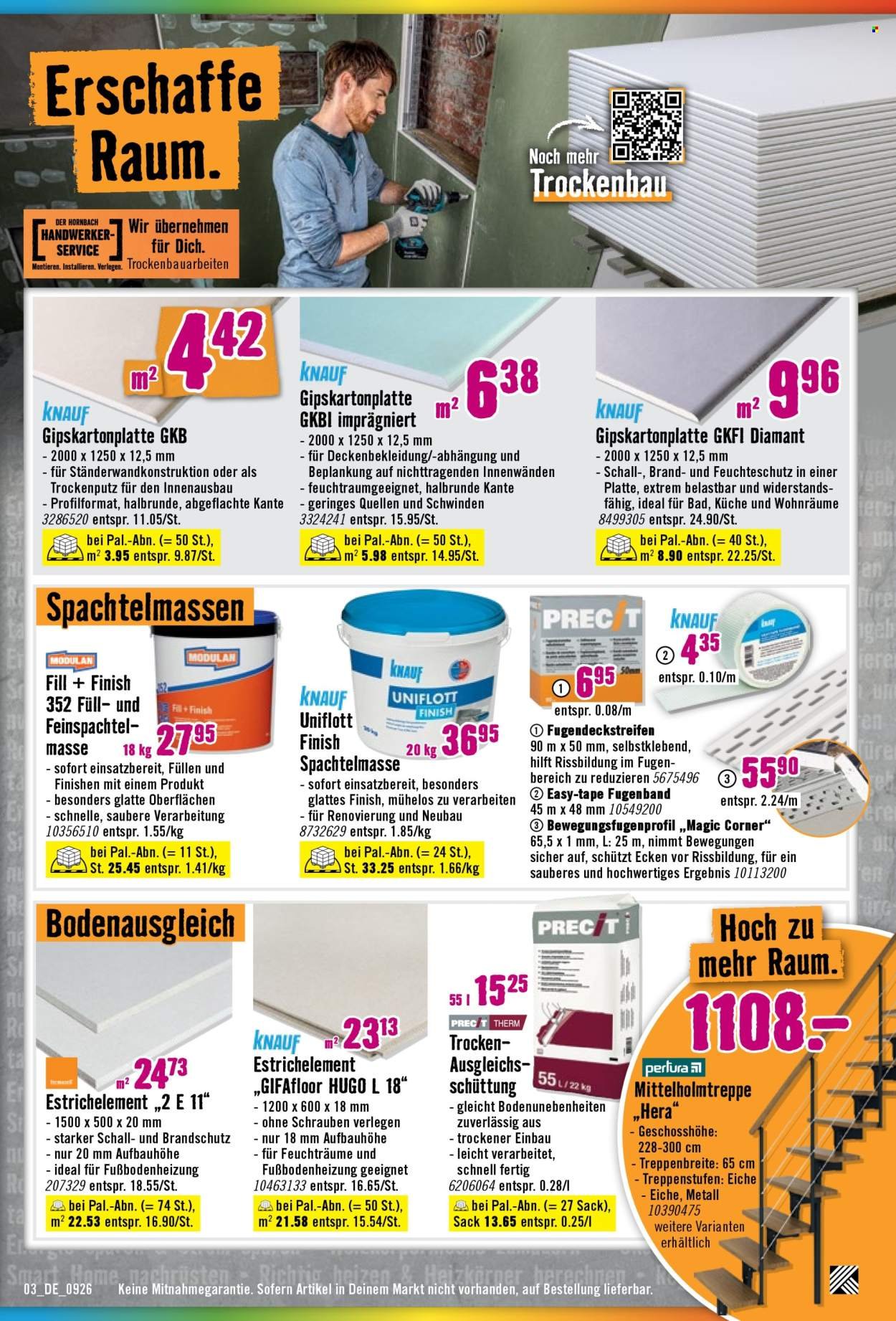 HORNBACH Prospekt - Weil Du und Dein Projekt nicht auf Rabattaktionen warten.