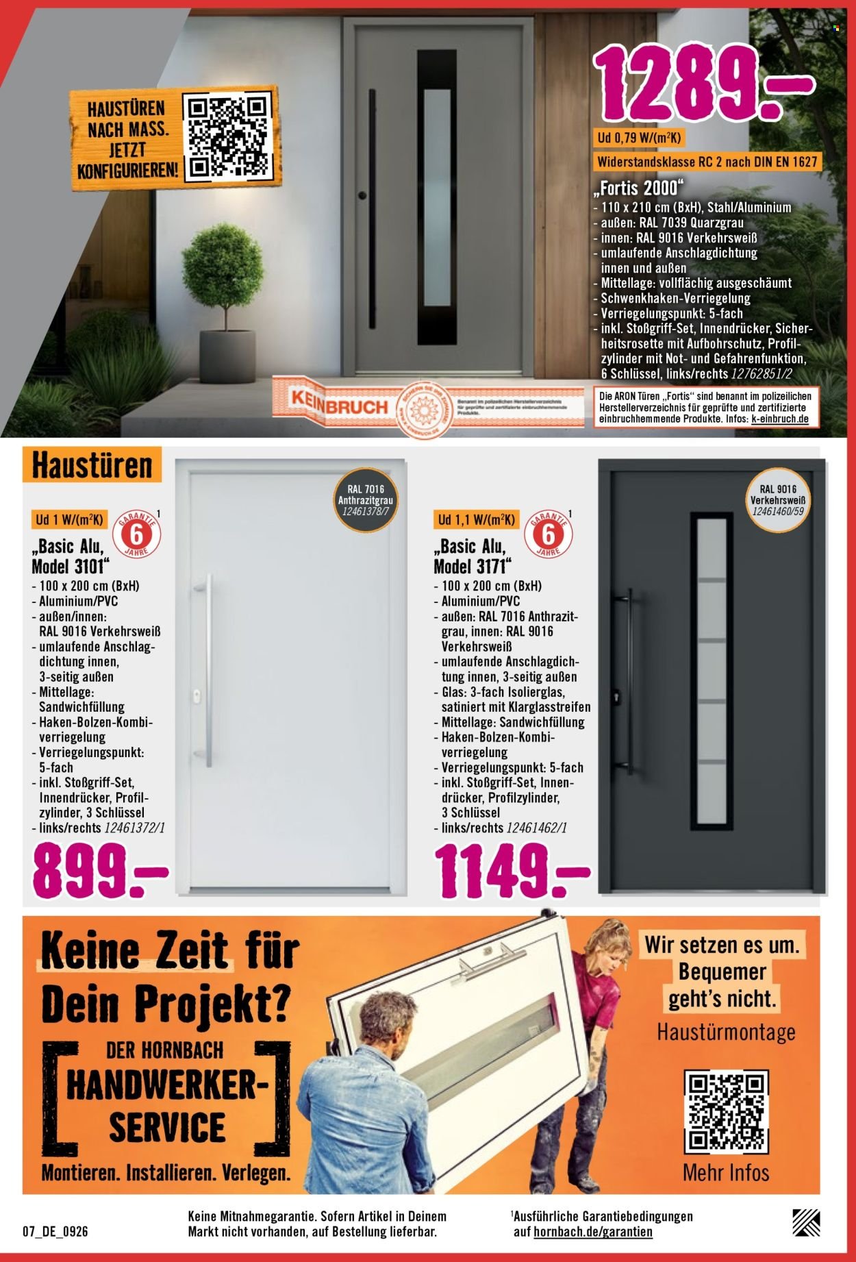 HORNBACH Prospekt - Weil Du und Dein Projekt nicht auf Rabattaktionen warten.