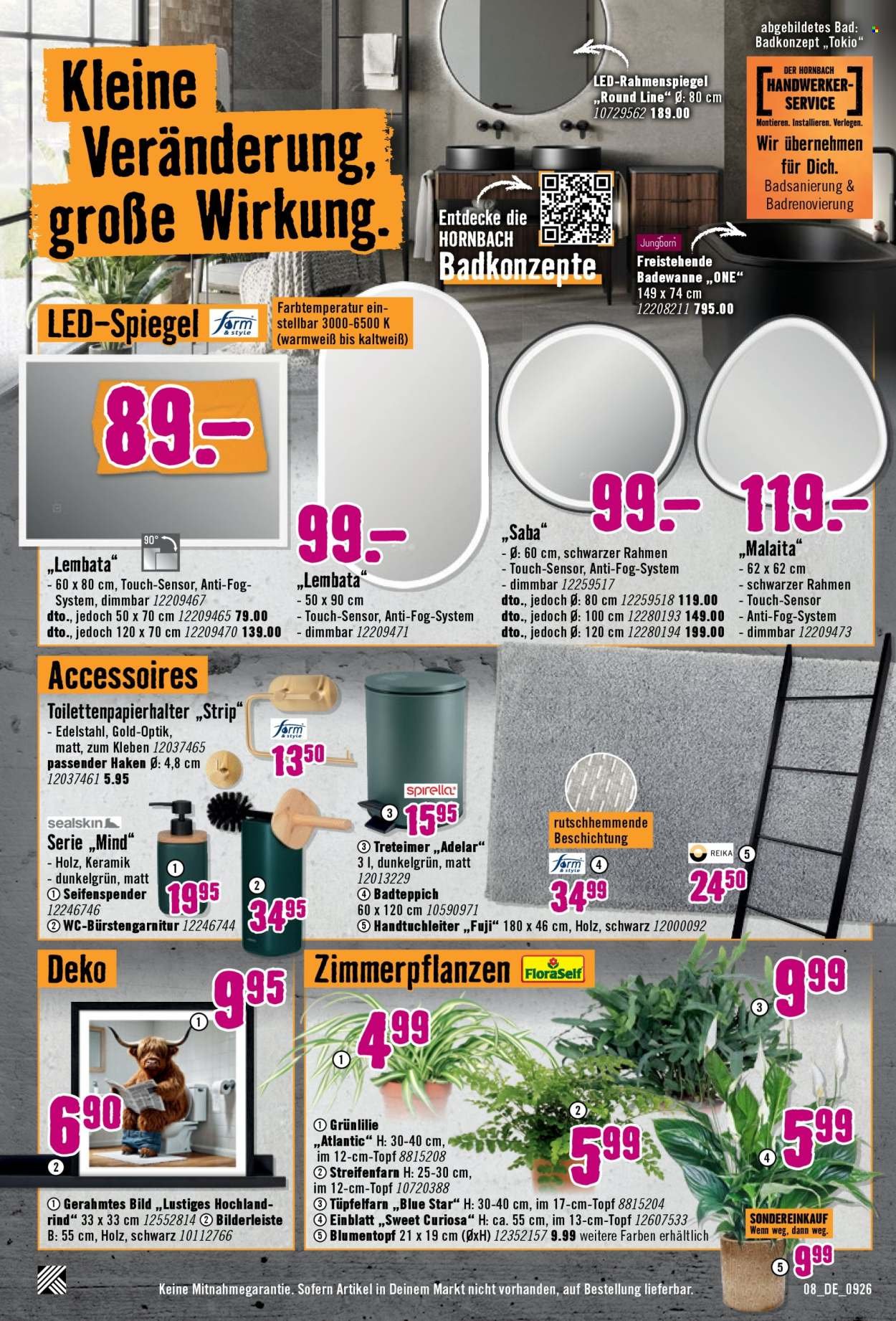 HORNBACH Prospekt - Weil Du und Dein Projekt nicht auf Rabattaktionen warten.