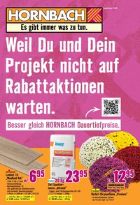 HORNBACH Prospekt - Weil Du und Dein Projekt nicht auf Rabattaktionen warten.