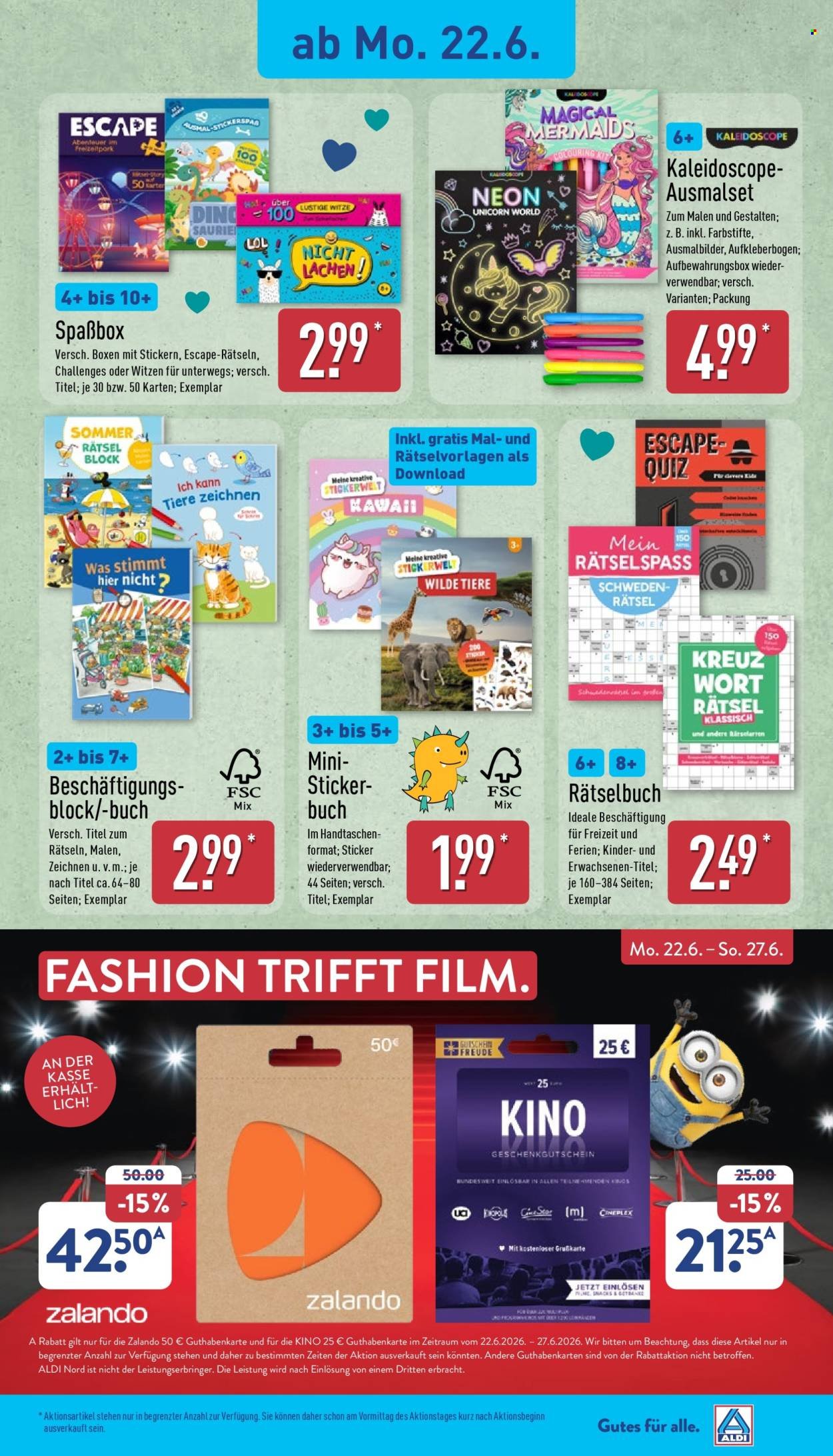 ALDI NORD Prospekt - Ab Montag 22.06.2026