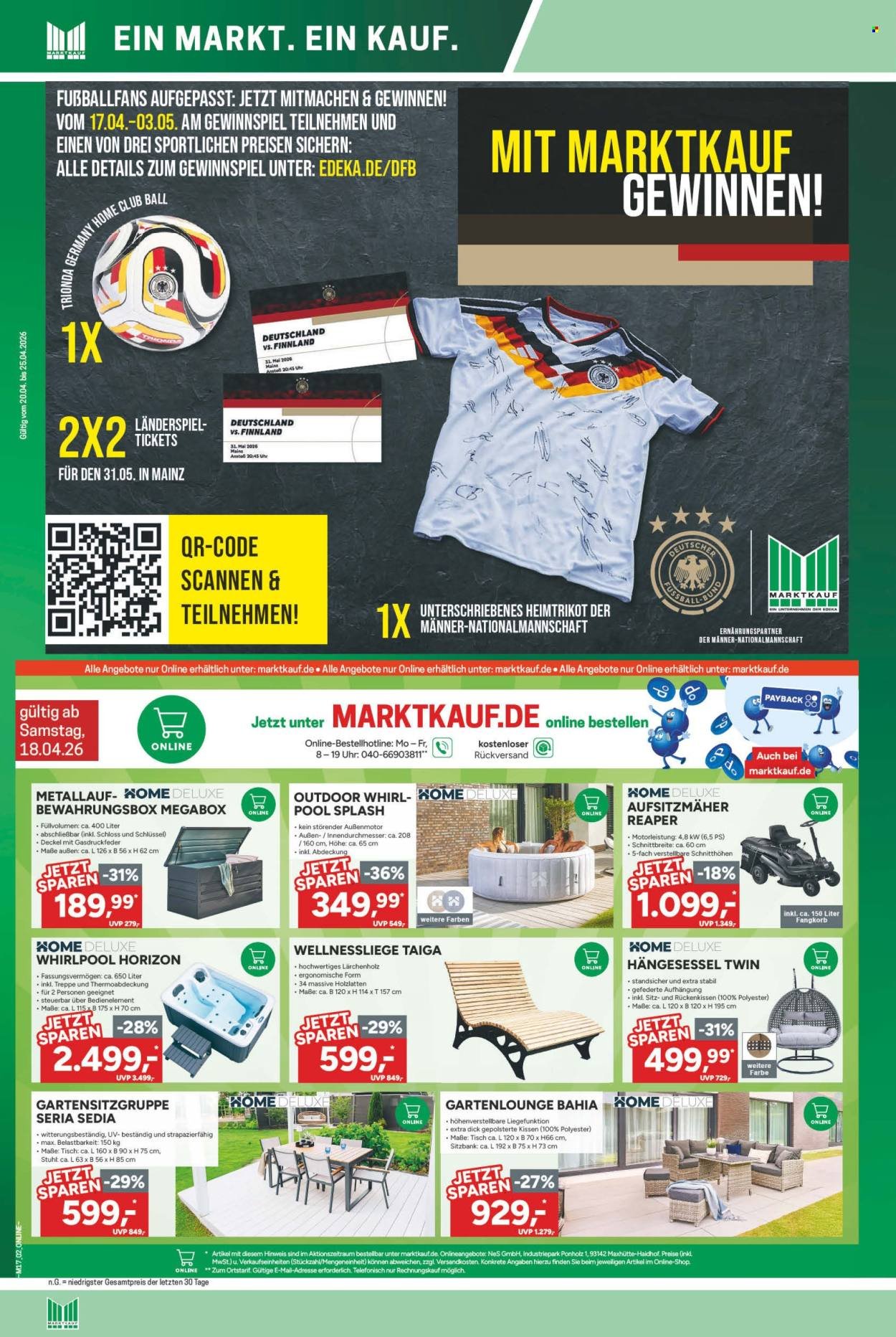 MARKTKAUF Prospekt - Ab Montag 20.04.2026 (2026-04-20 - 2026-04-25)