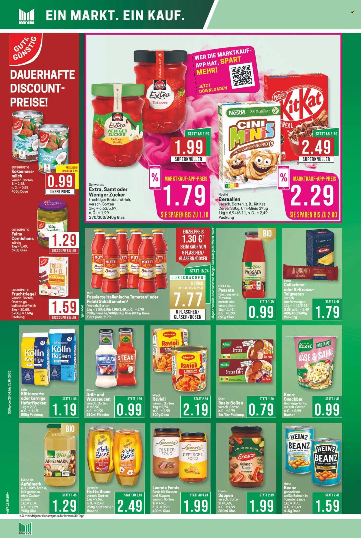 MARKTKAUF Prospekt - Ab Montag 20.04.2026 (2026-04-20 - 2026-04-25)