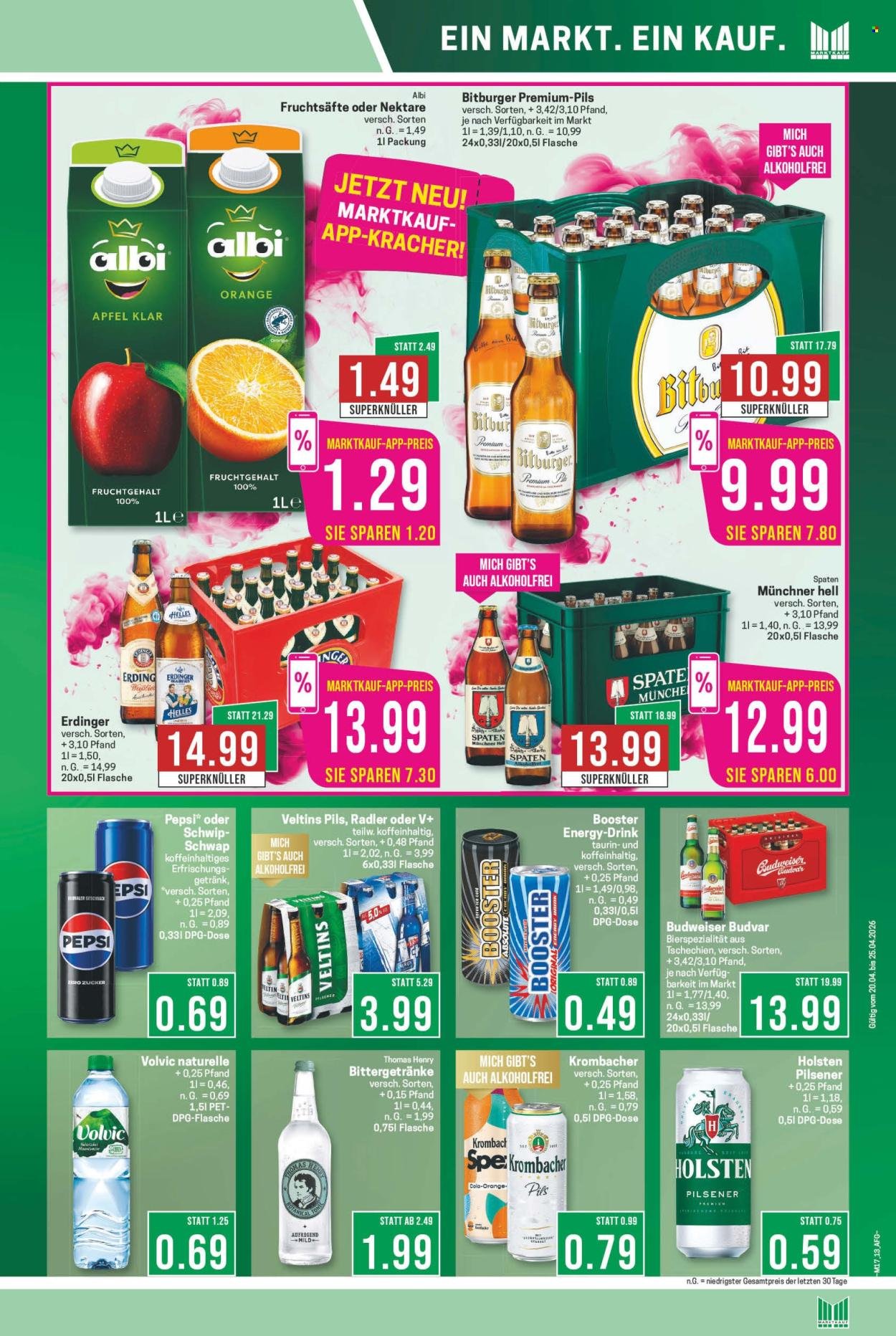 MARKTKAUF Prospekt - Ab Montag 20.04.2026 (2026-04-20 - 2026-04-25)