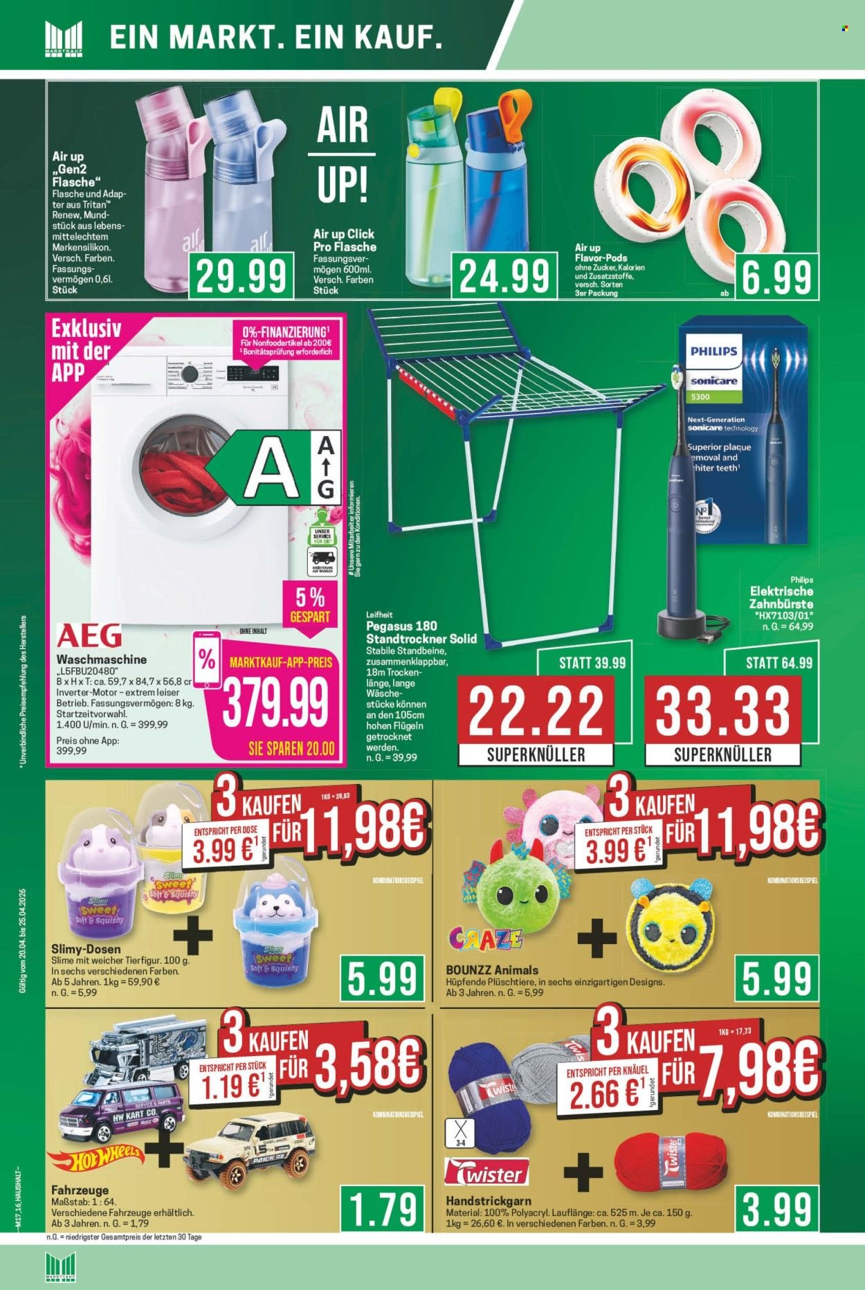 MARKTKAUF Prospekt - Ab Montag 20.04.2026 (2026-04-20 - 2026-04-25)