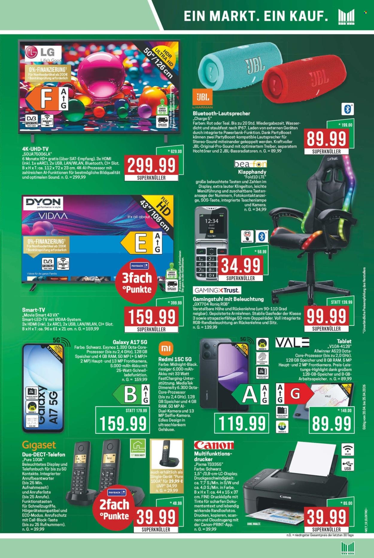 MARKTKAUF Prospekt - Ab Montag 20.04.2026 (2026-04-20 - 2026-04-25)