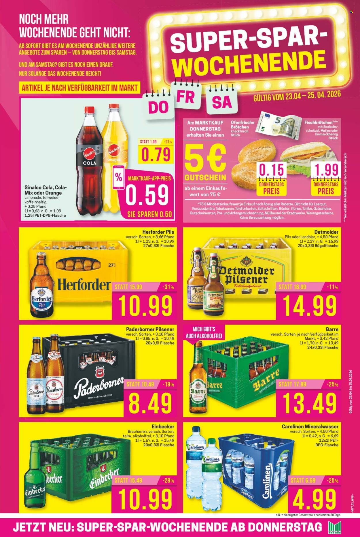 MARKTKAUF Prospekt - Ab Montag 20.04.2026 (2026-04-20 - 2026-04-25)