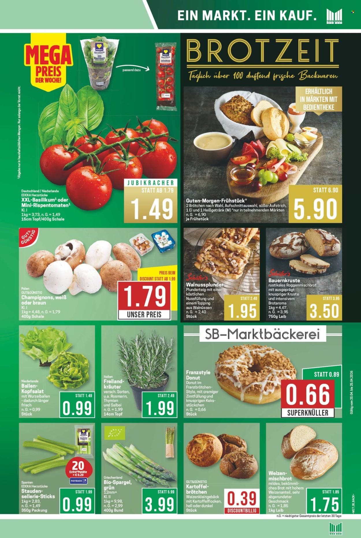 MARKTKAUF Prospekt - Ab Montag 20.04.2026 (2026-04-20 - 2026-04-25)