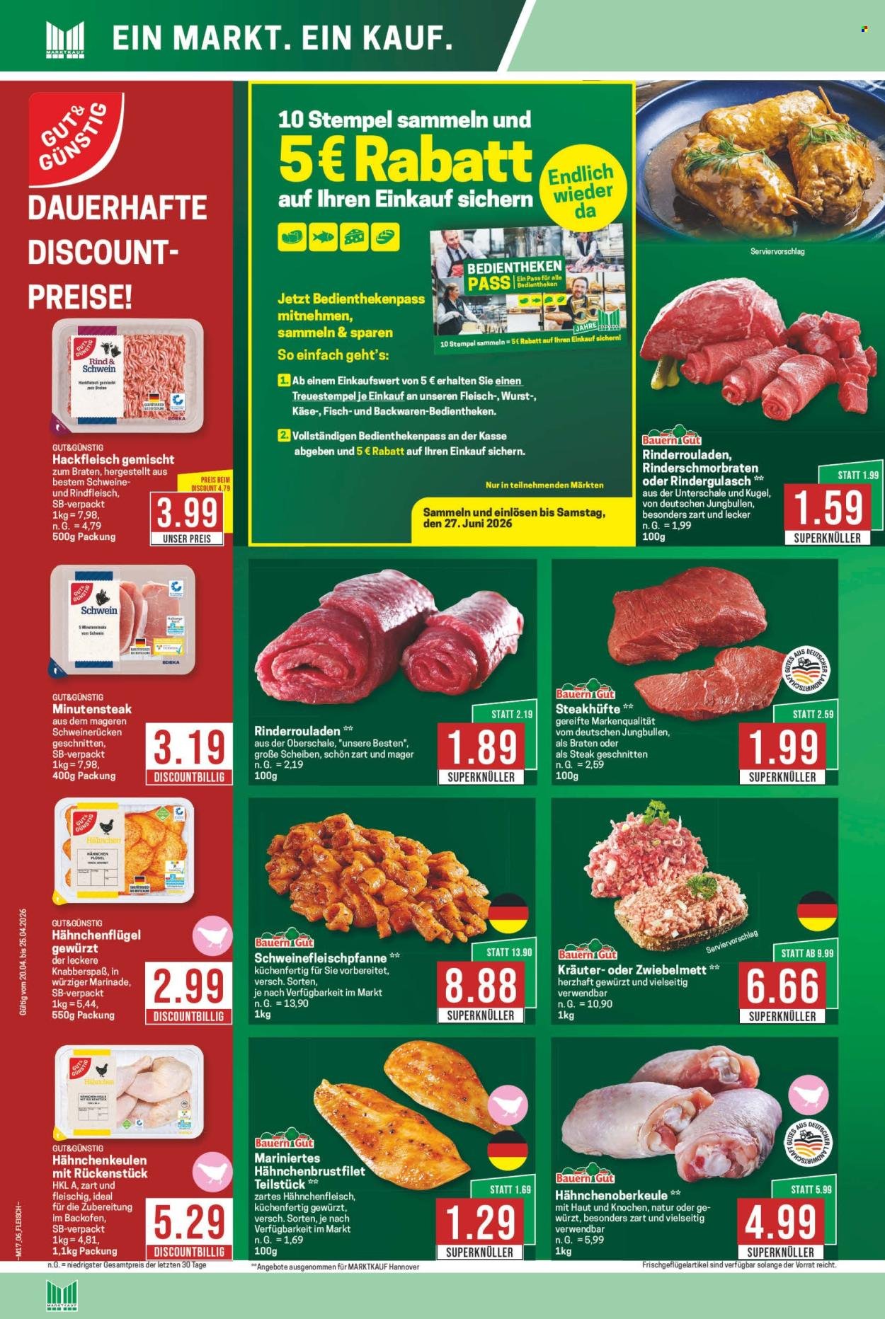 MARKTKAUF Prospekt - Ab Montag 20.04.2026 (2026-04-20 - 2026-04-25)