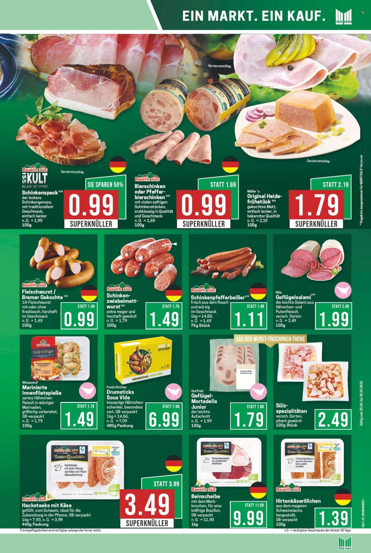 MARKTKAUF Prospekt - Ab Montag 20.04.2026 (2026-04-20 - 2026-04-25)