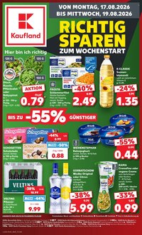 KAUFLAND Prospekt - Ab Montag 17.08.2026