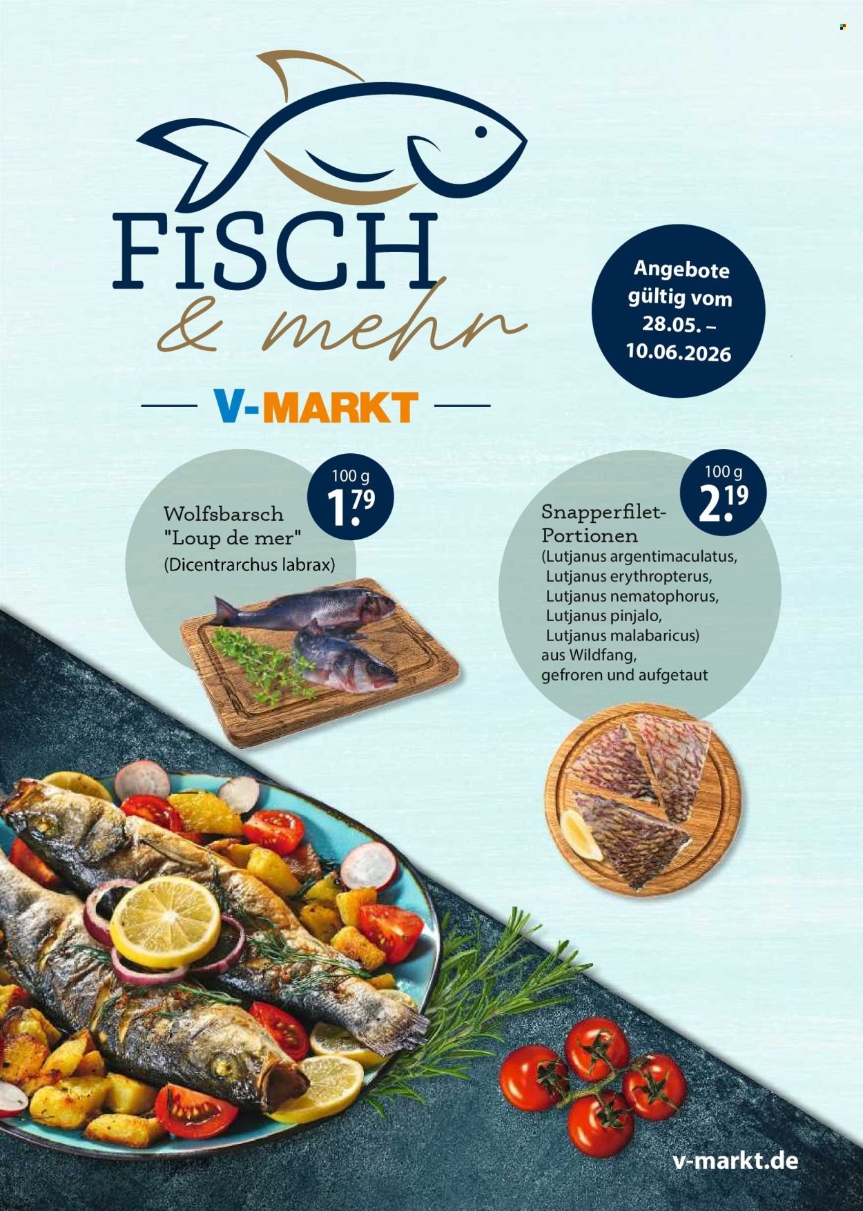 V-MARKT Prospekt - Fischangebote