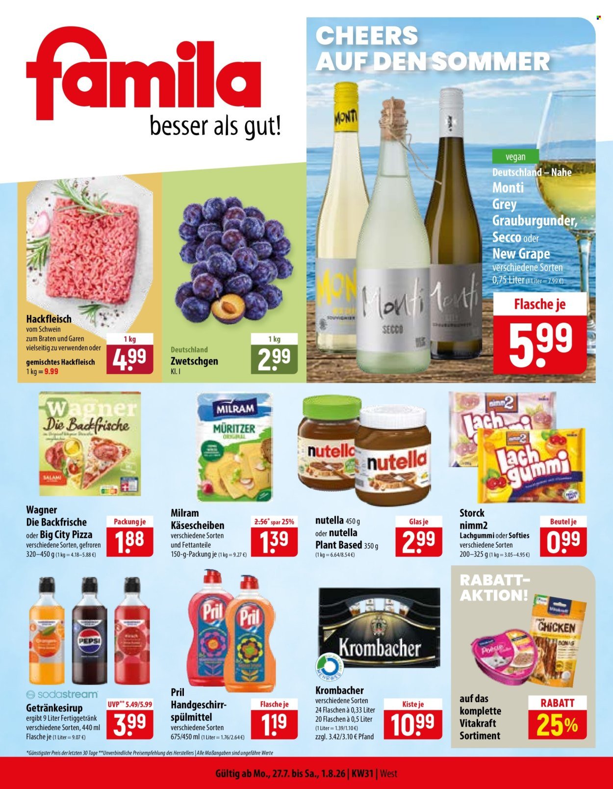 FAMILA Prospekt - Ab Montag 27.07.2026