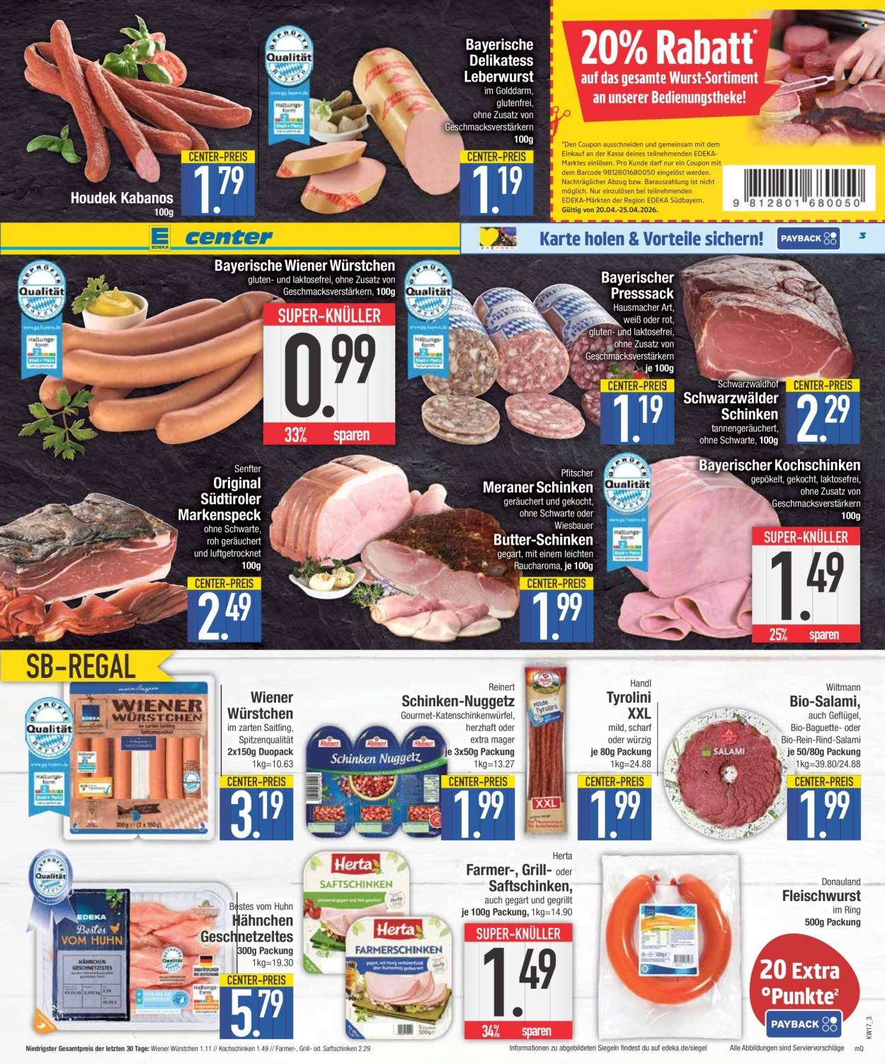 EDEKA Prospekt - Ab Montag 20.04.2026