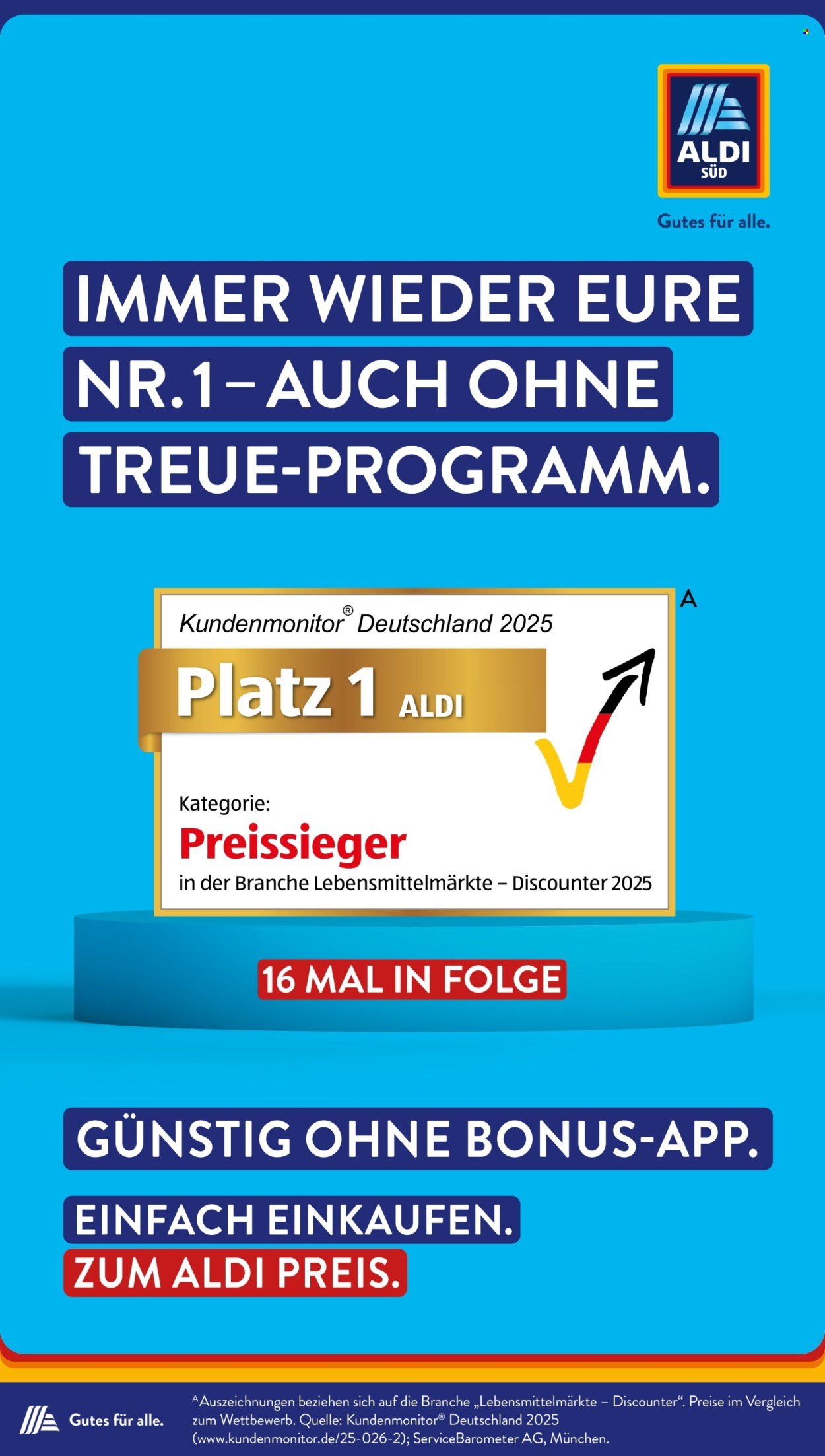 ALDI SÜD Prospekt - Ab Montag 31.08.2026