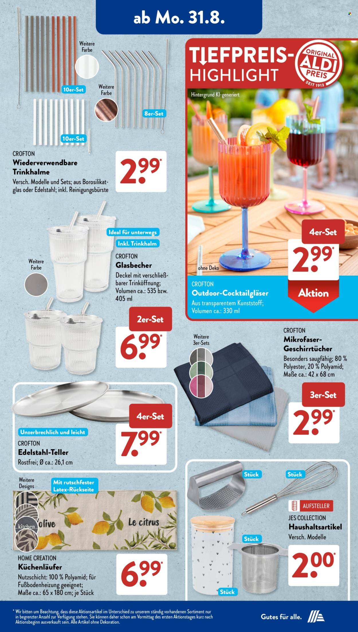 ALDI SÜD Prospekt - Ab Montag 31.08.2026
