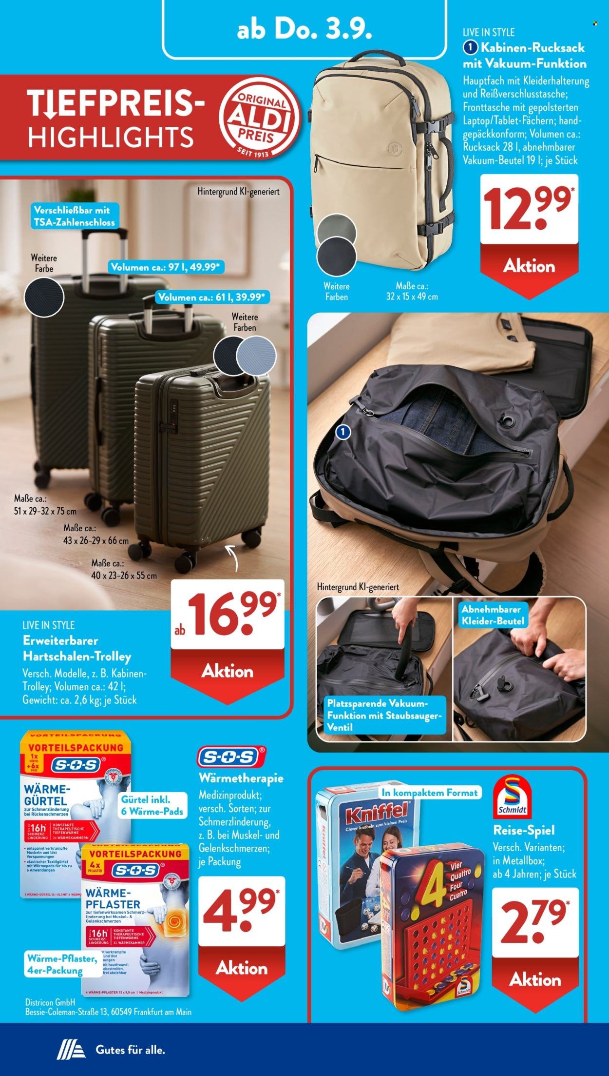 ALDI SÜD Prospekt - Ab Montag 31.08.2026