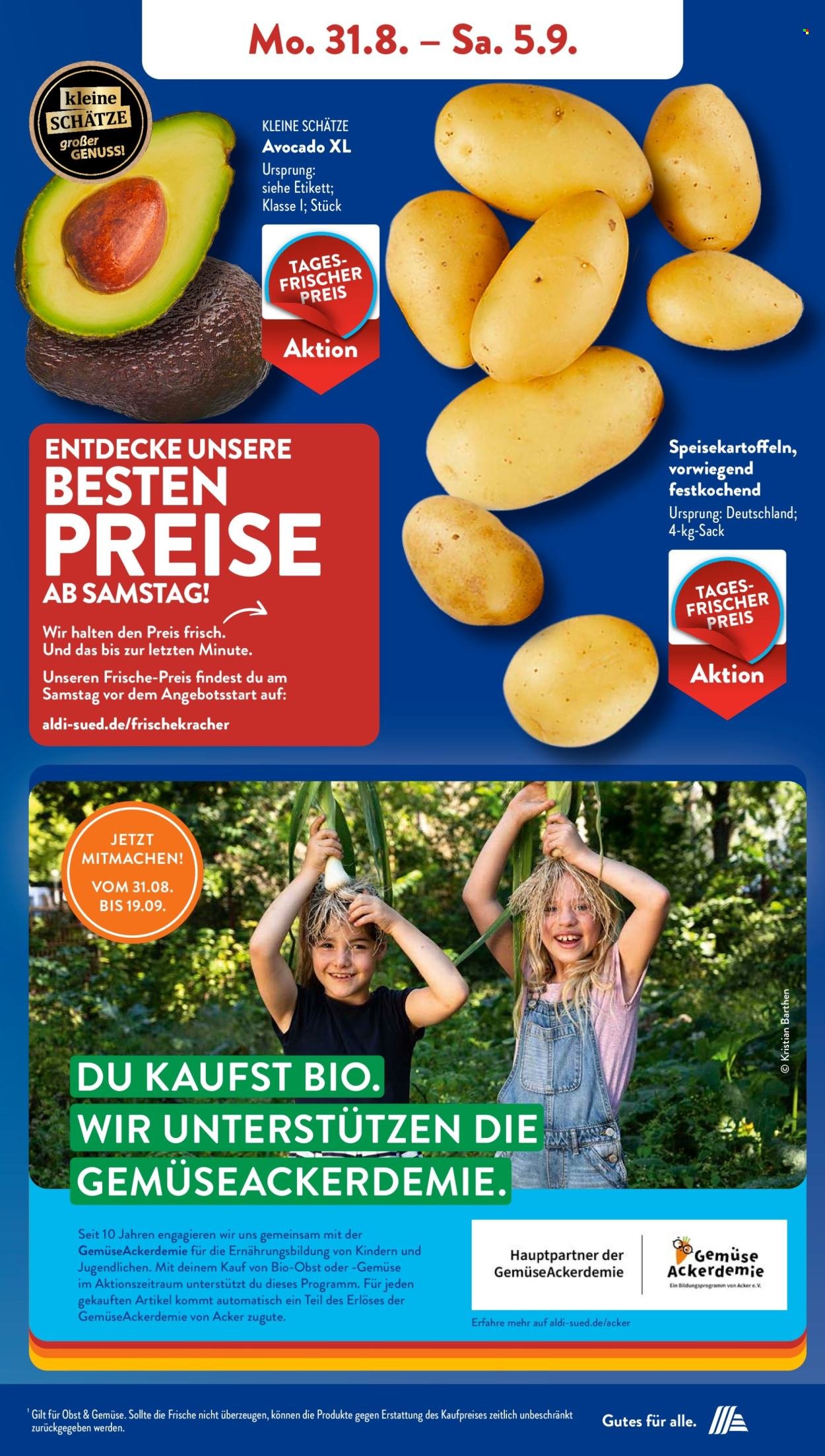 ALDI SÜD Prospekt - Ab Montag 31.08.2026