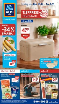 ALDI SÜD Prospekt - Ab Montag 31.08.2026
