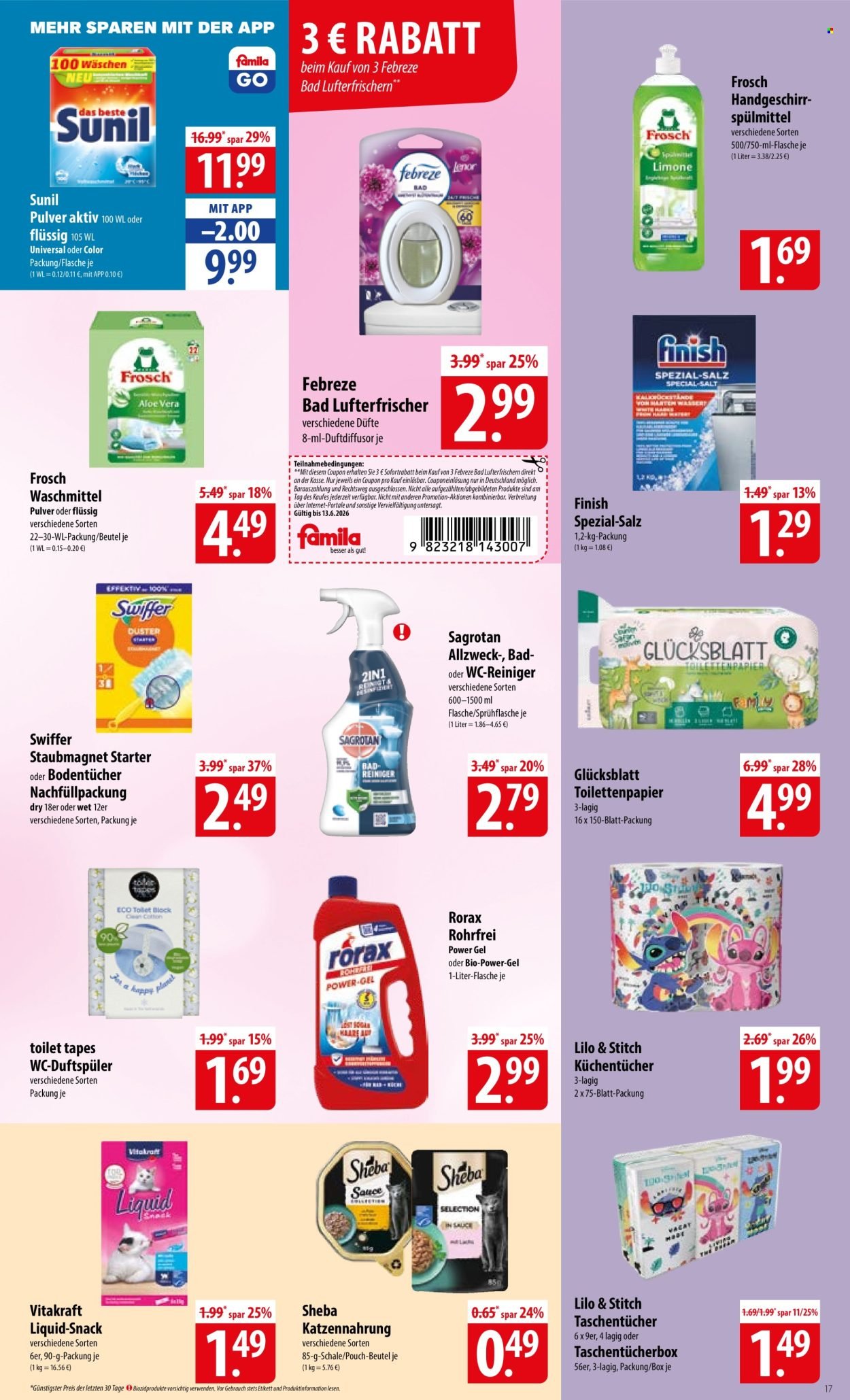 FAMILA Prospekt - Ab Montag 8.06.2026