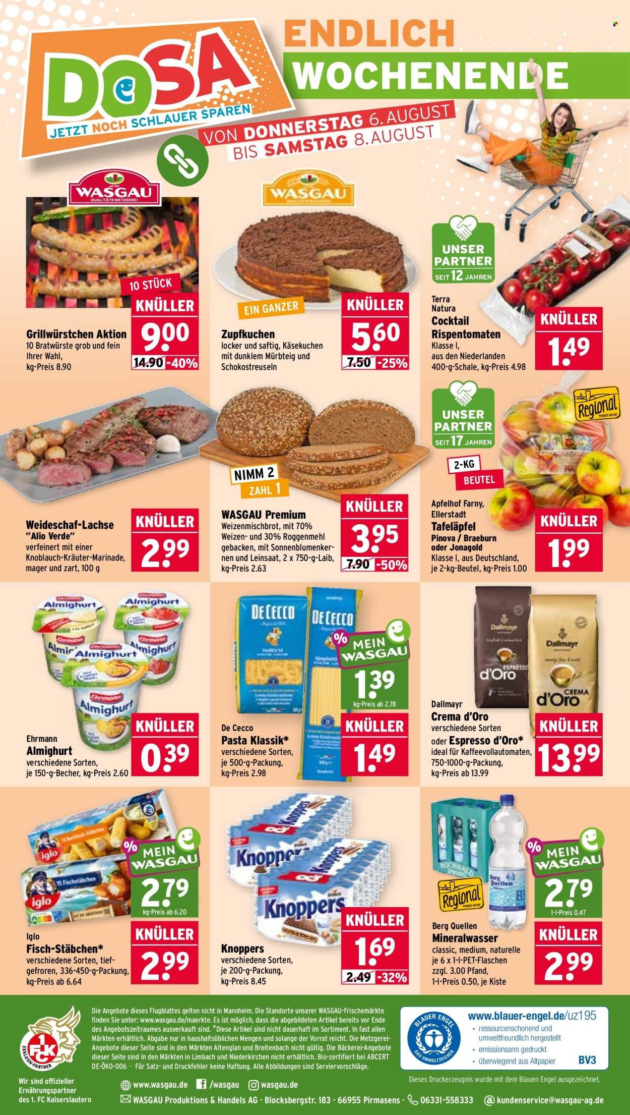 WASGAU Prospekt - Ab Montag 3.08.2026