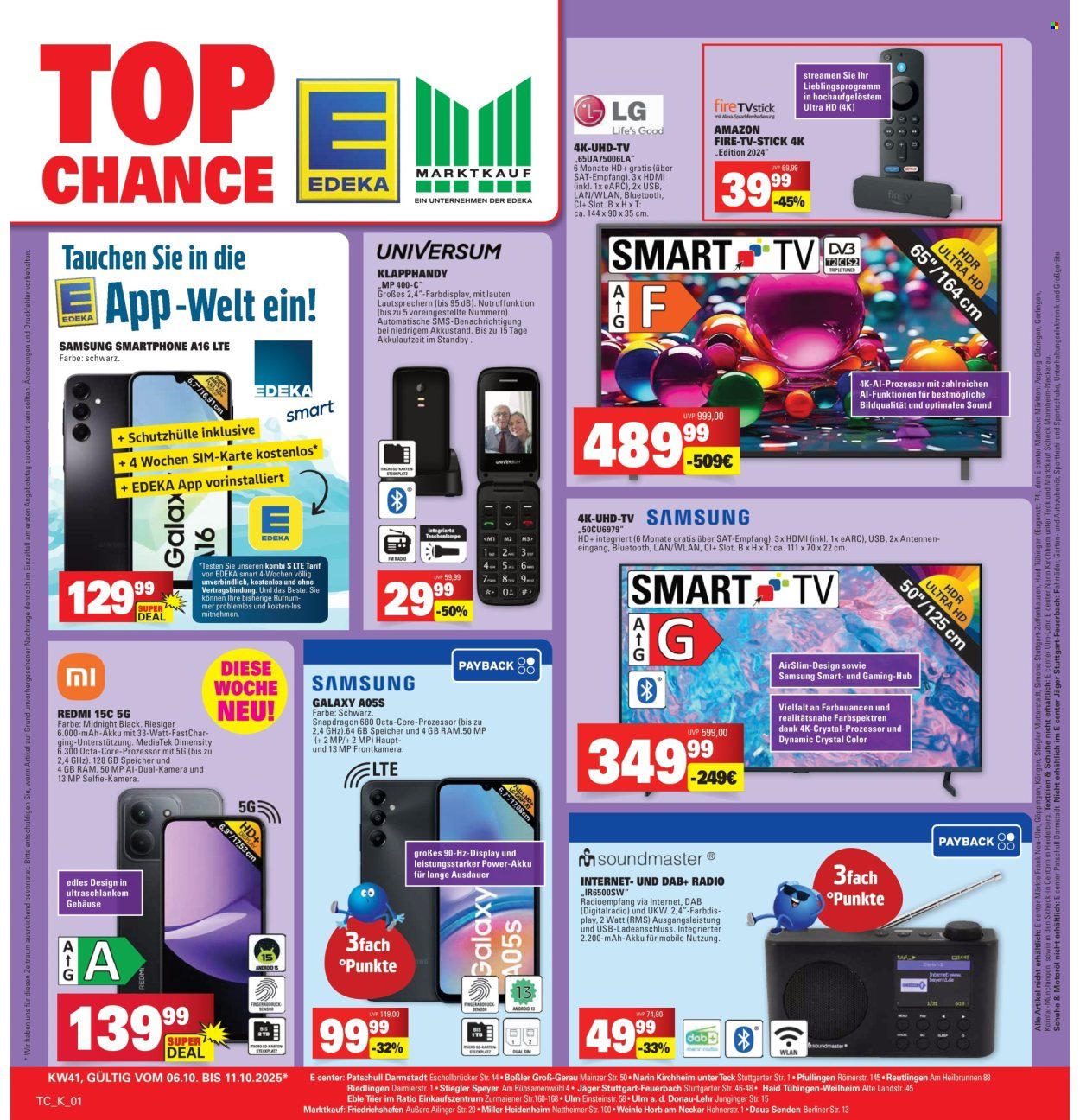 MARKTKAUF Prospekt - Ab Montag 6.10.2025 (2025-10-06 - 2025-10-11)