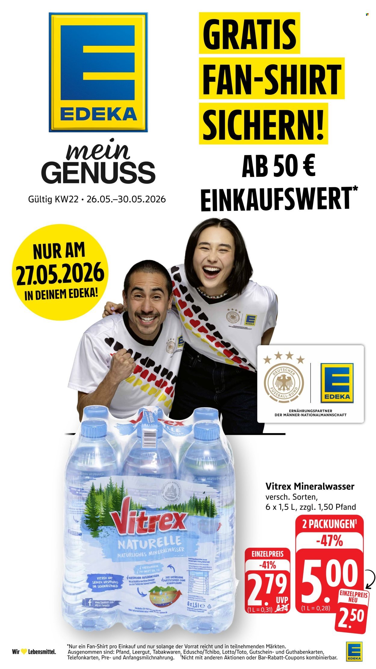 EDEKA Prospekt - Ab Dienstag 26.05.2026