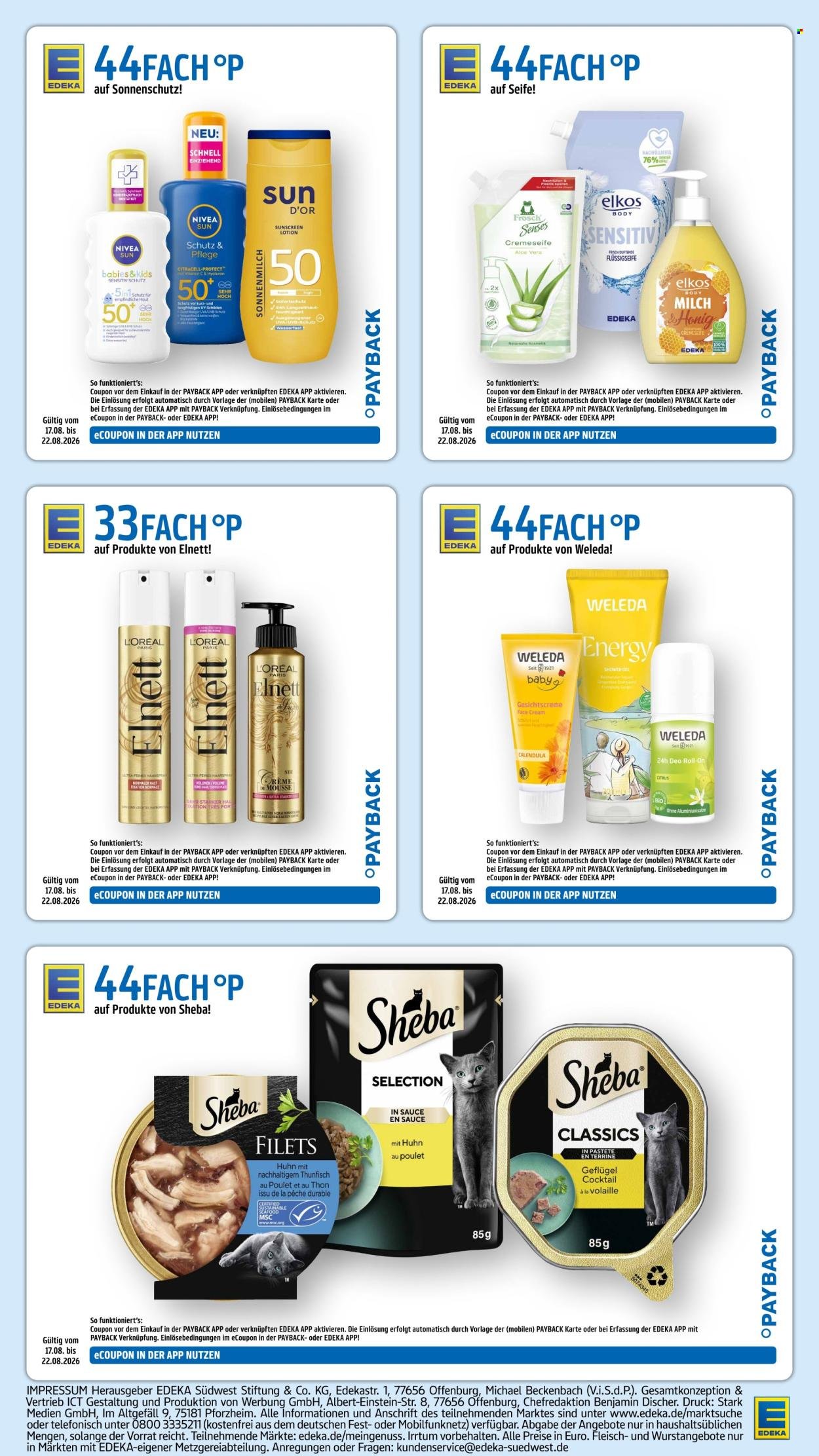 EDEKA Prospekt - Ab Montag 17.08.2026