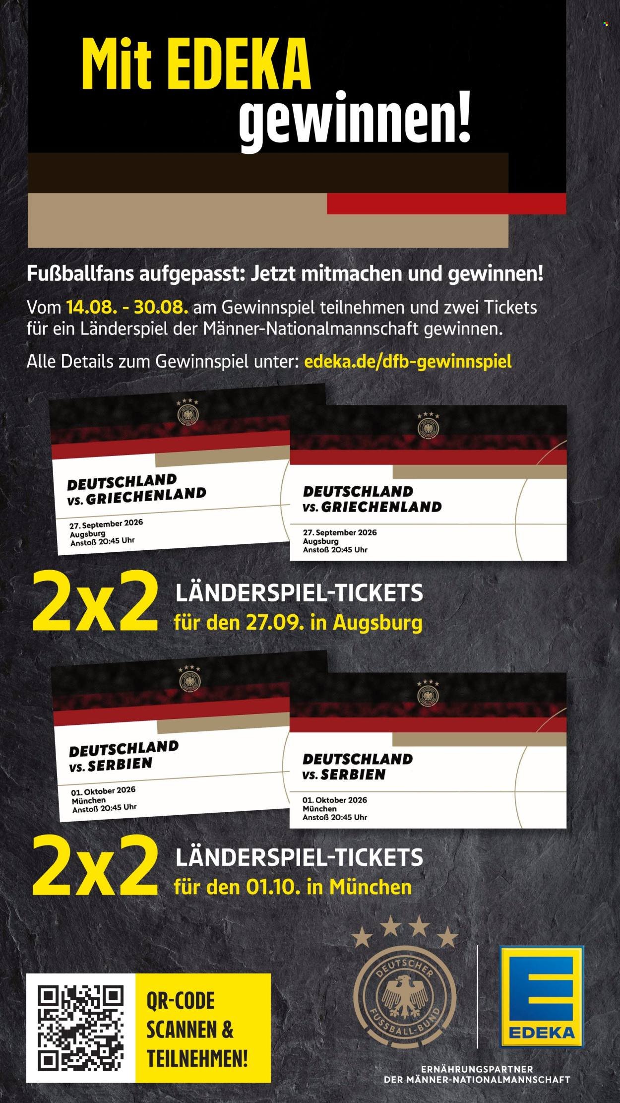 EDEKA Prospekt - Ab Montag 17.08.2026