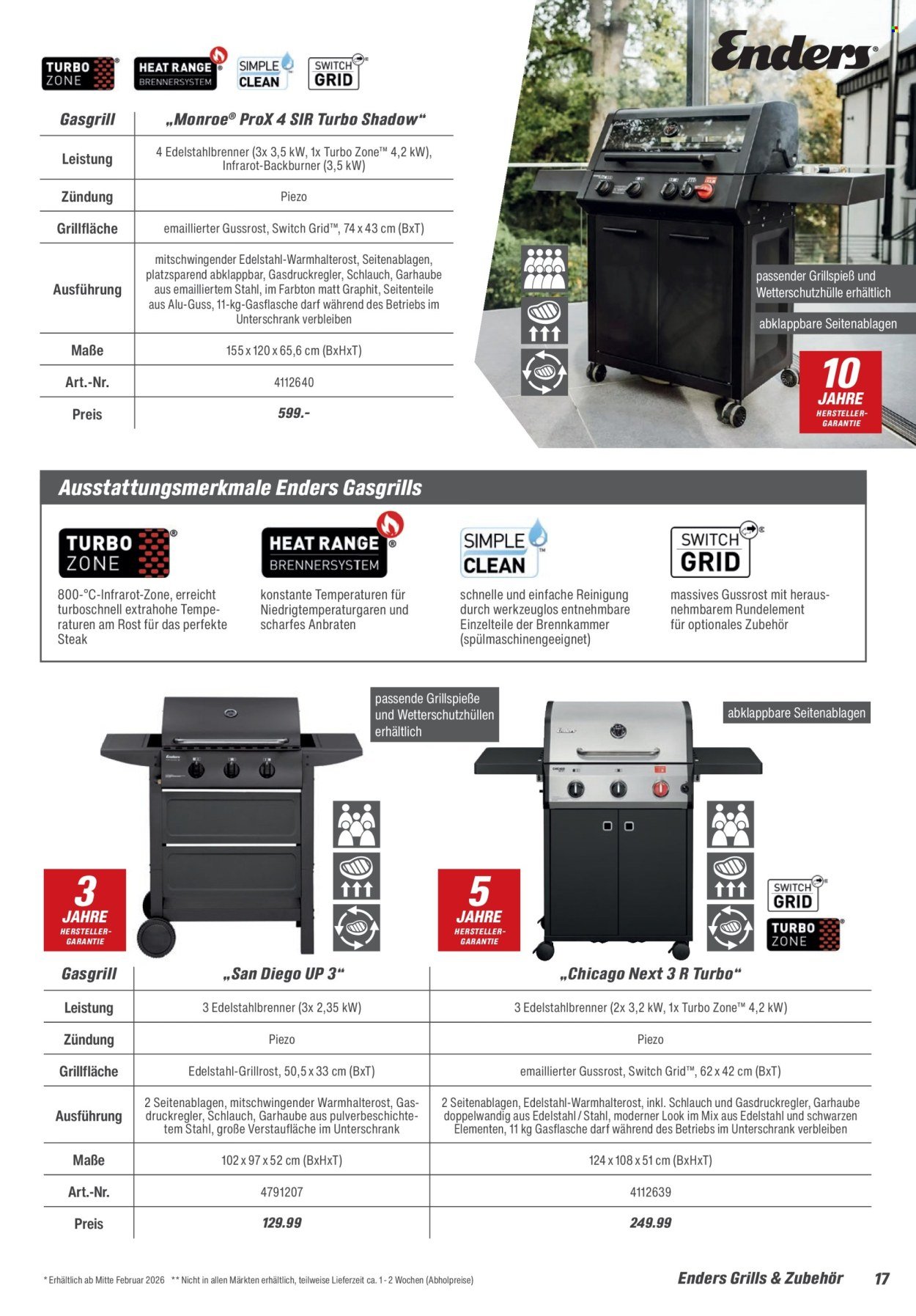 TOOM BAUMARKT Prospekt - Grills & Zubehör