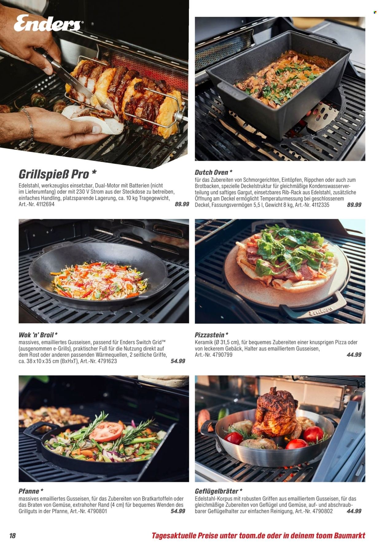 TOOM BAUMARKT Prospekt - Grills & Zubehör