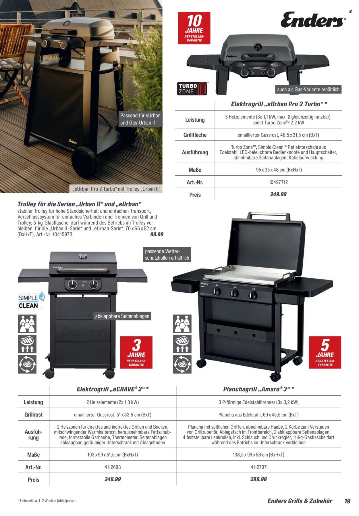 TOOM BAUMARKT Prospekt - Grills & Zubehör