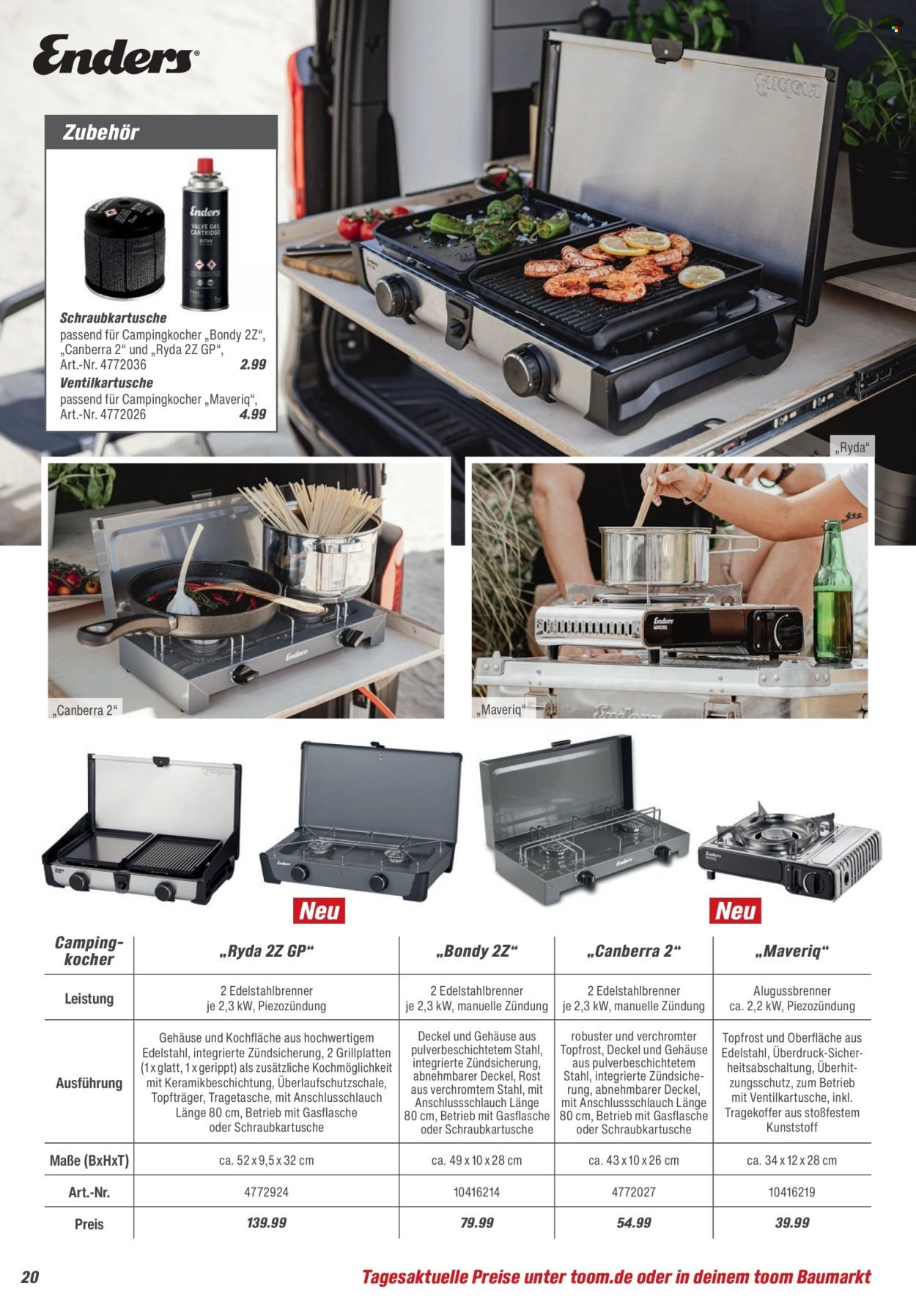 TOOM BAUMARKT Prospekt - Grills & Zubehör