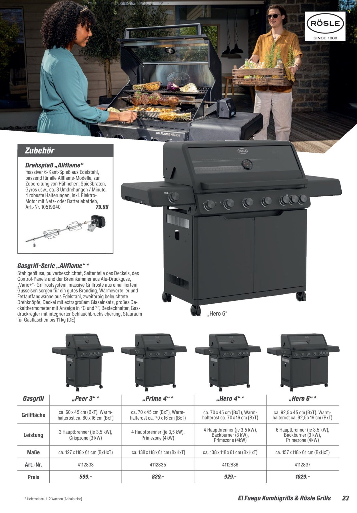 TOOM BAUMARKT Prospekt - Grills & Zubehör