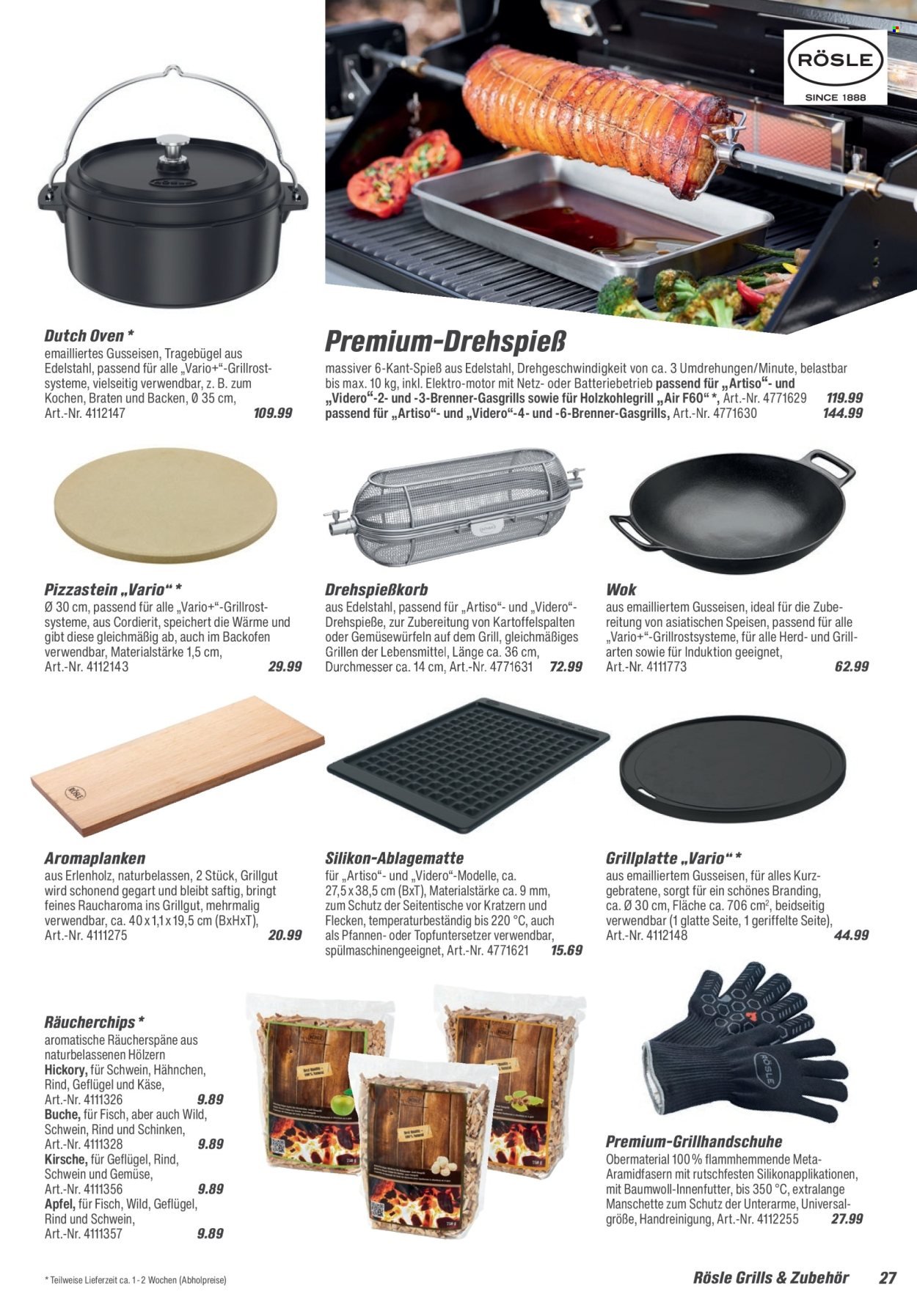 TOOM BAUMARKT Prospekt - Grills & Zubehör