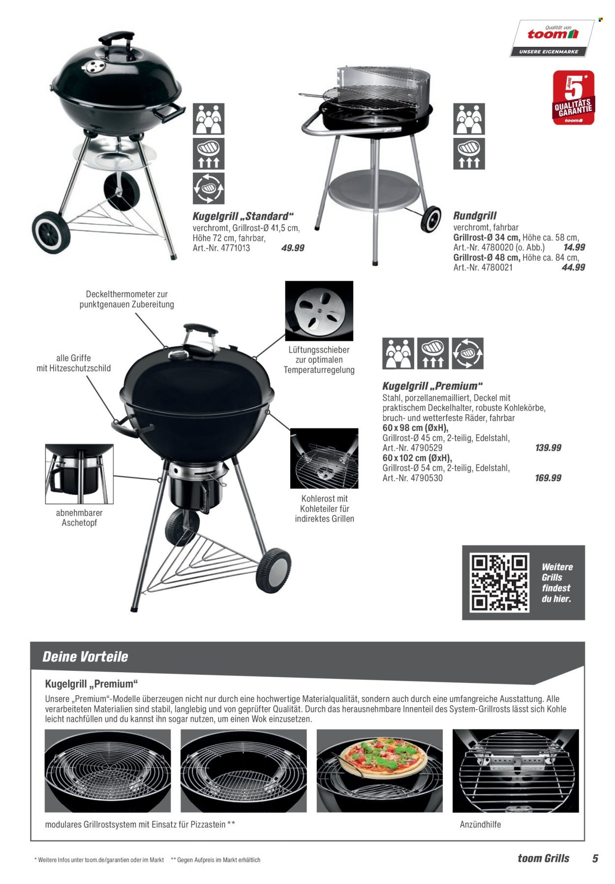 TOOM BAUMARKT Prospekt - Grills & Zubehör
